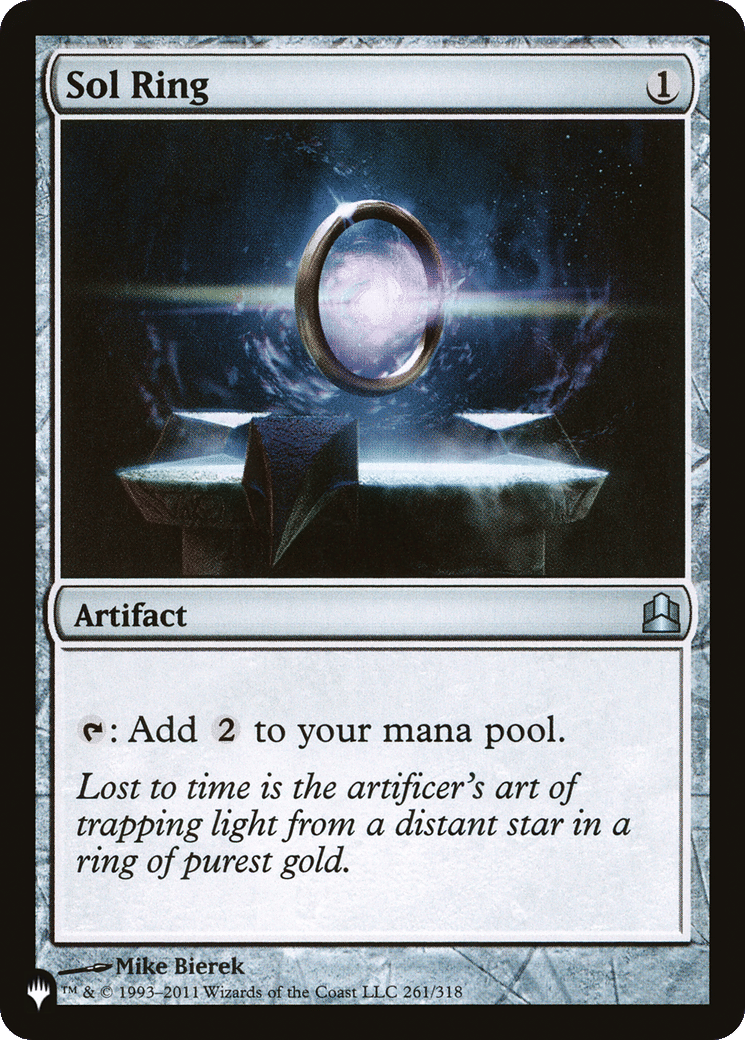 Sol Ring — The List — Magic: The Gathering