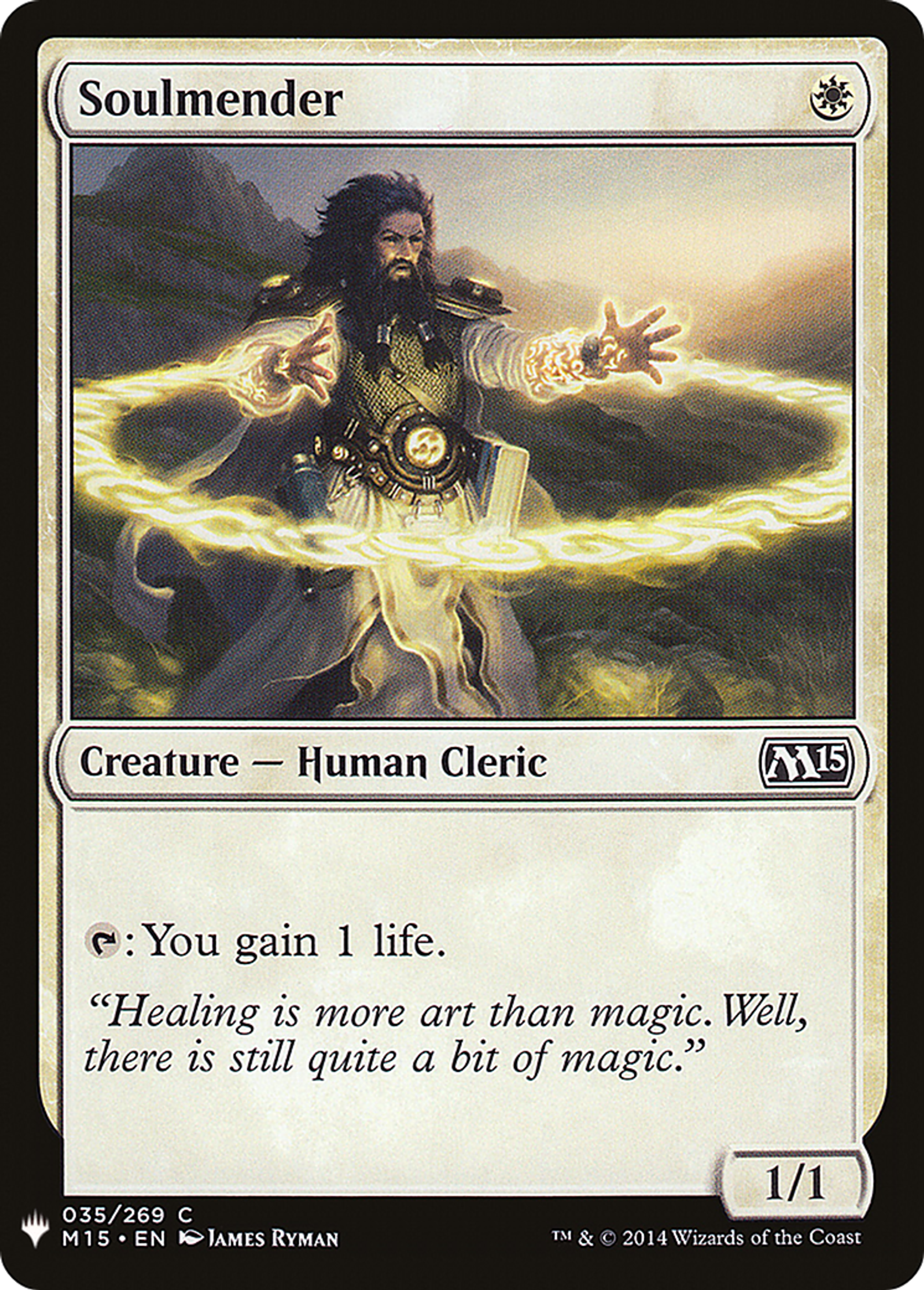 Relieur d'âmes — The List — Magic: The Gathering