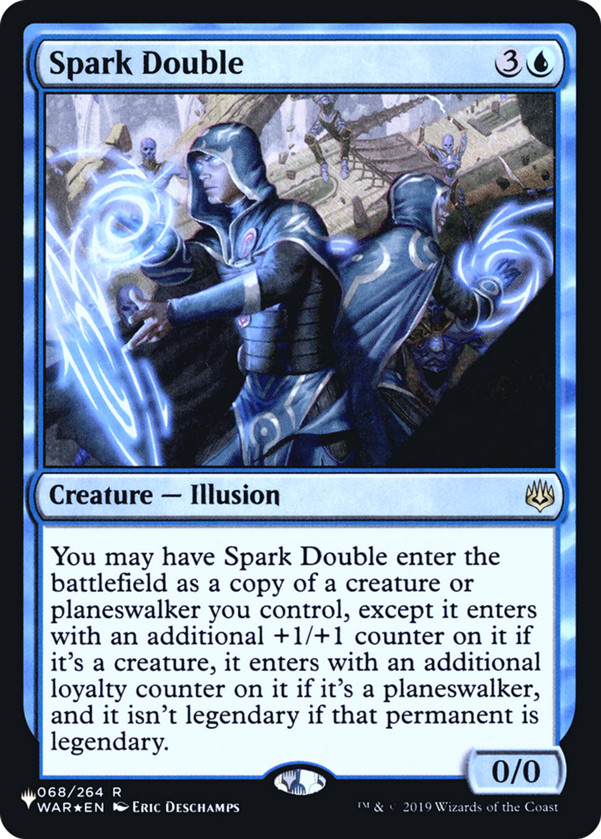 Doublure d'étincelles — The List — Magic: The Gathering