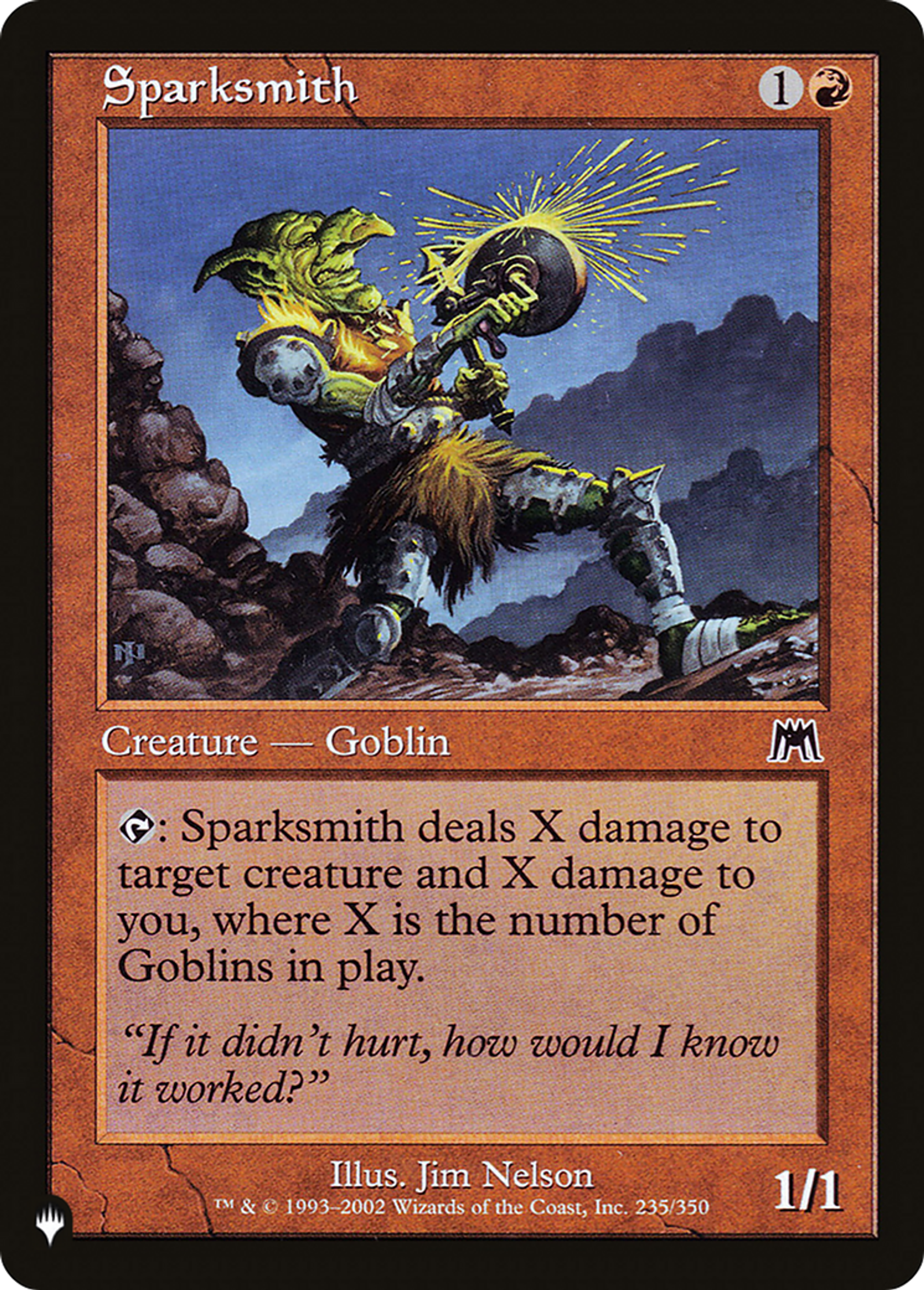 Sparksmith — The List — Magic: The Gathering