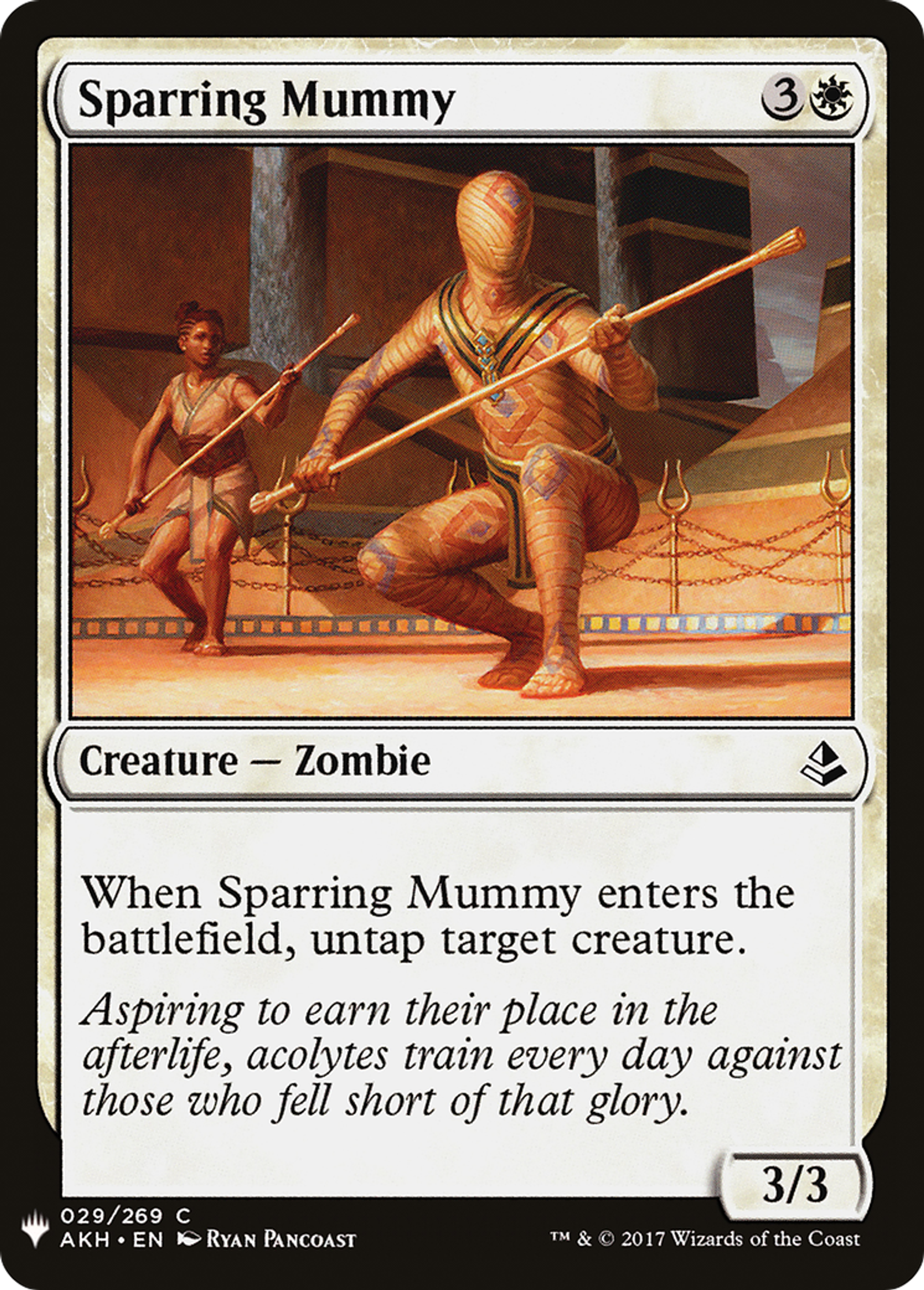 Momie d'entraînement — The List — Magic: The Gathering