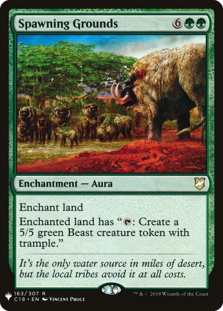 Spawning Grounds — The List — Magic: The Gathering