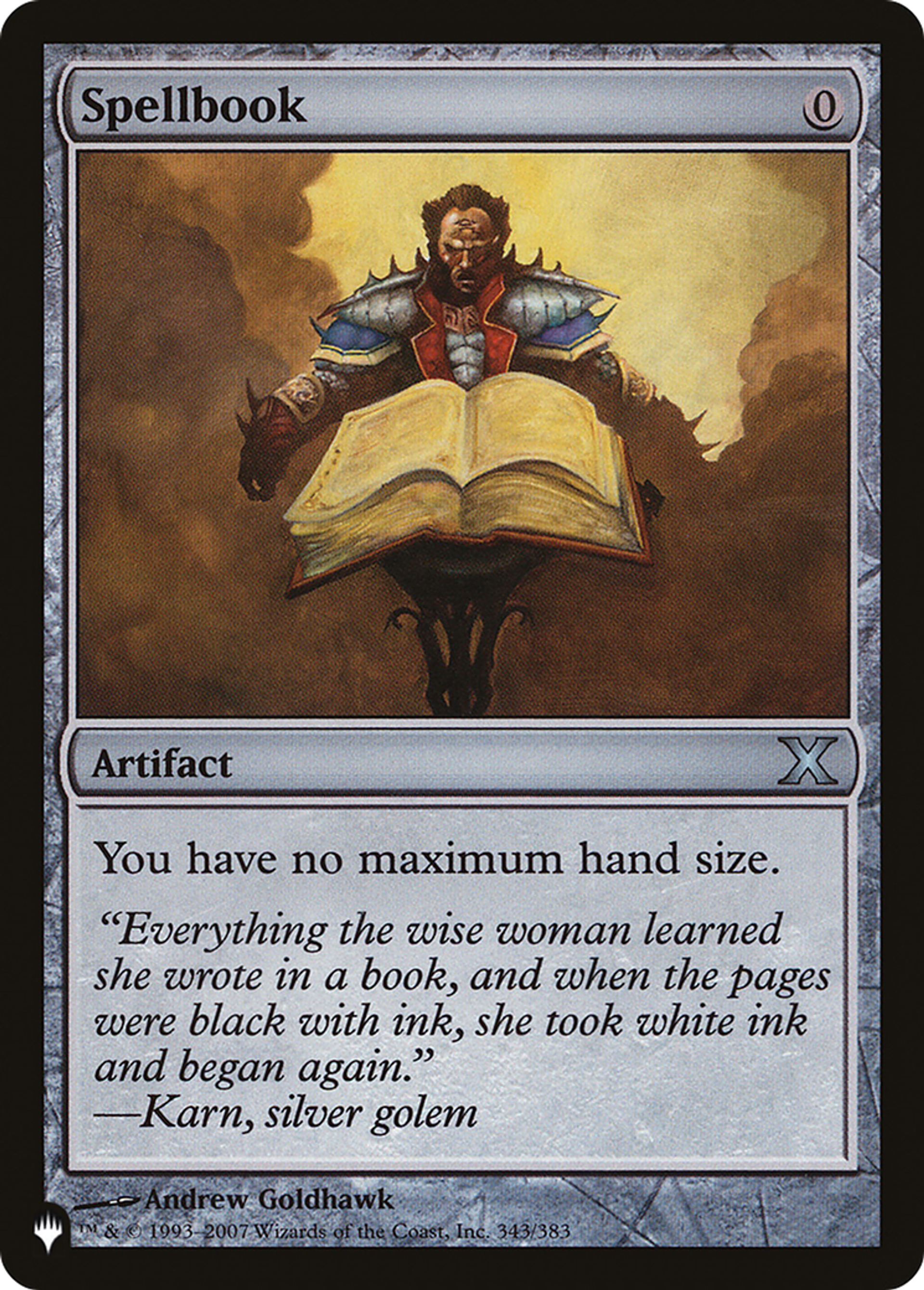Livre de sorts — The List — Magic: The Gathering
