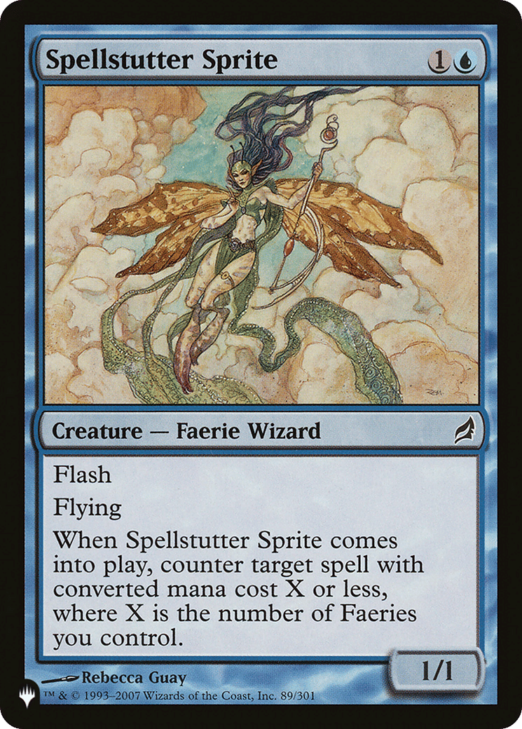 Spellstutter Sprite — The List — Magic: The Gathering