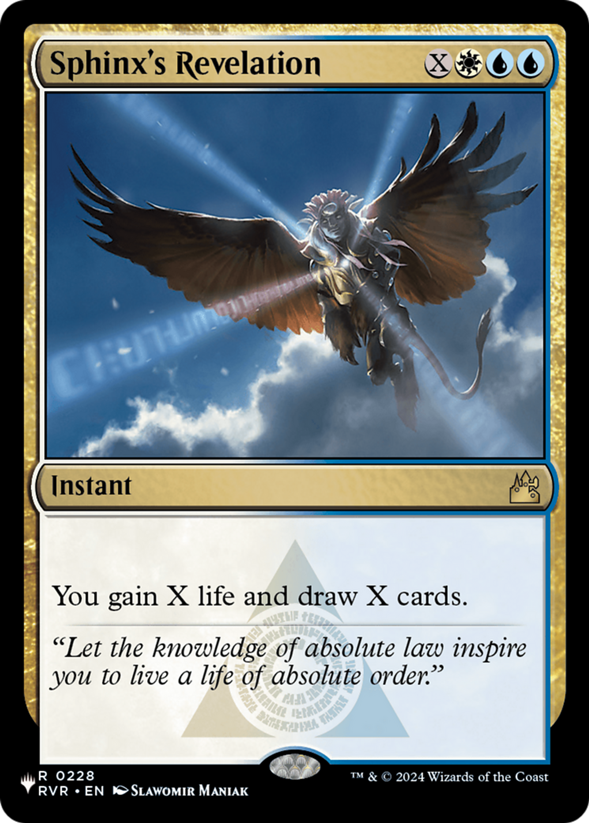 Révélation du sphinx — The List — Magic: The Gathering