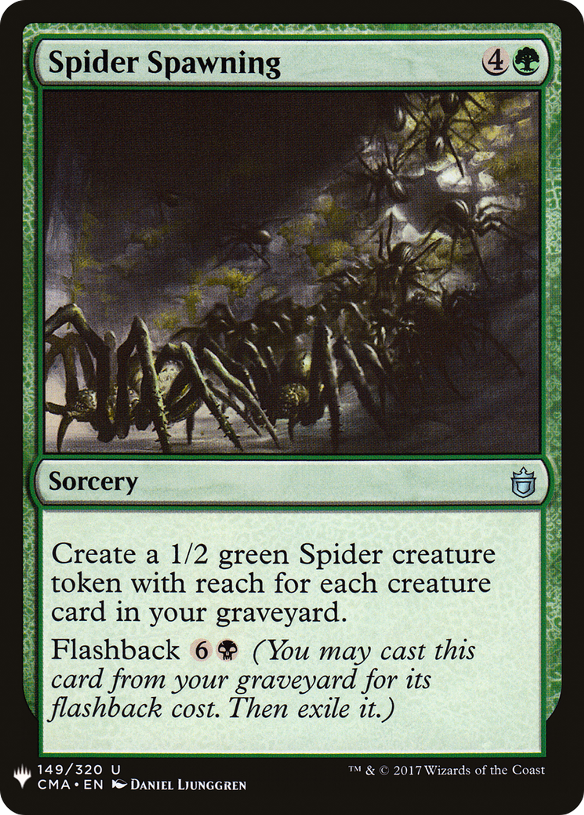 Spider Spawning — The List — Magic: The Gathering