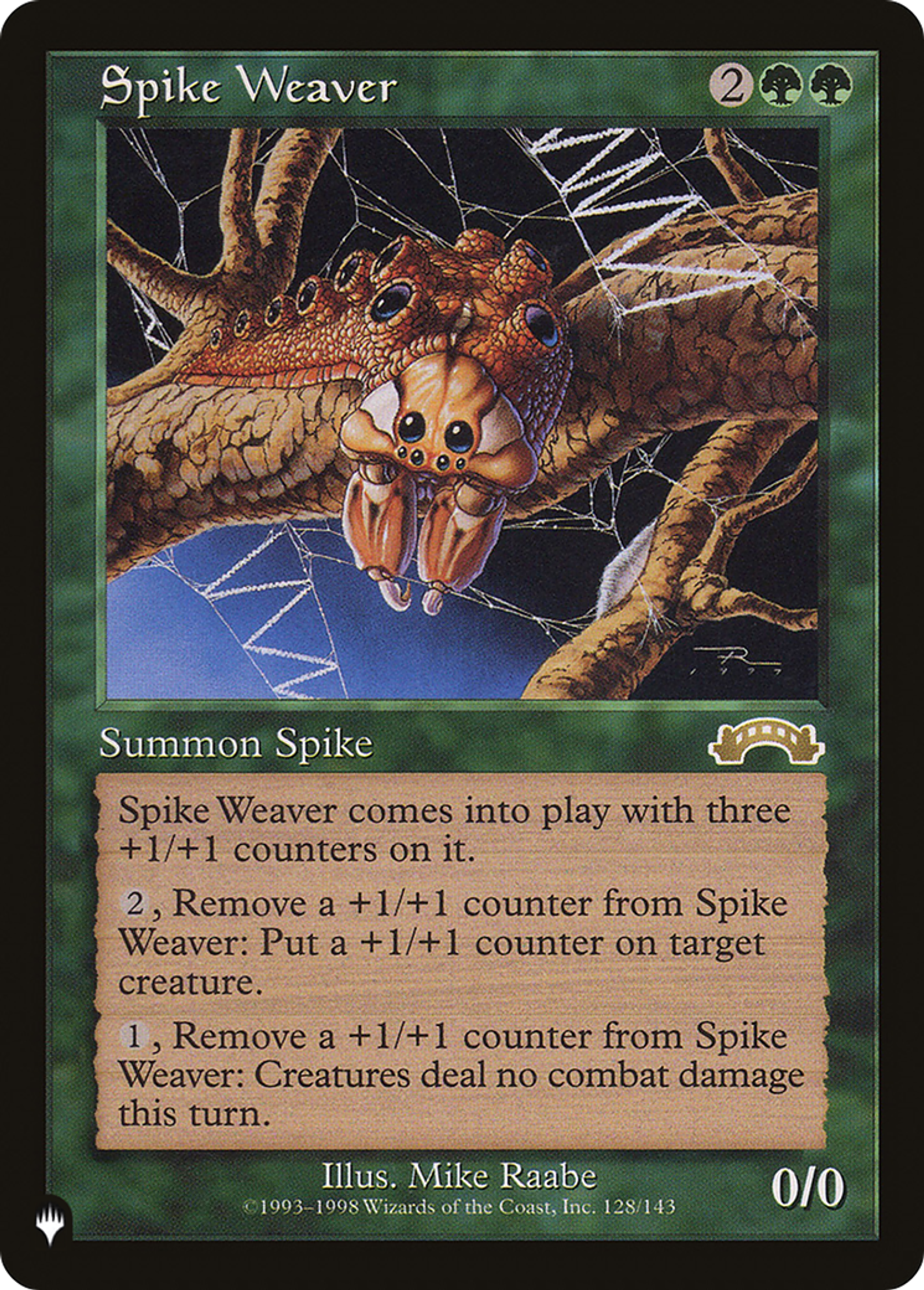 Spike Weaver — The List — Magic: The Gathering