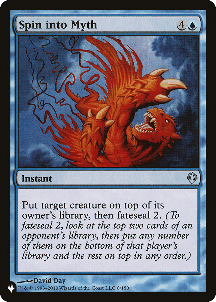 Spin into Myth — The List — Magic: The Gathering