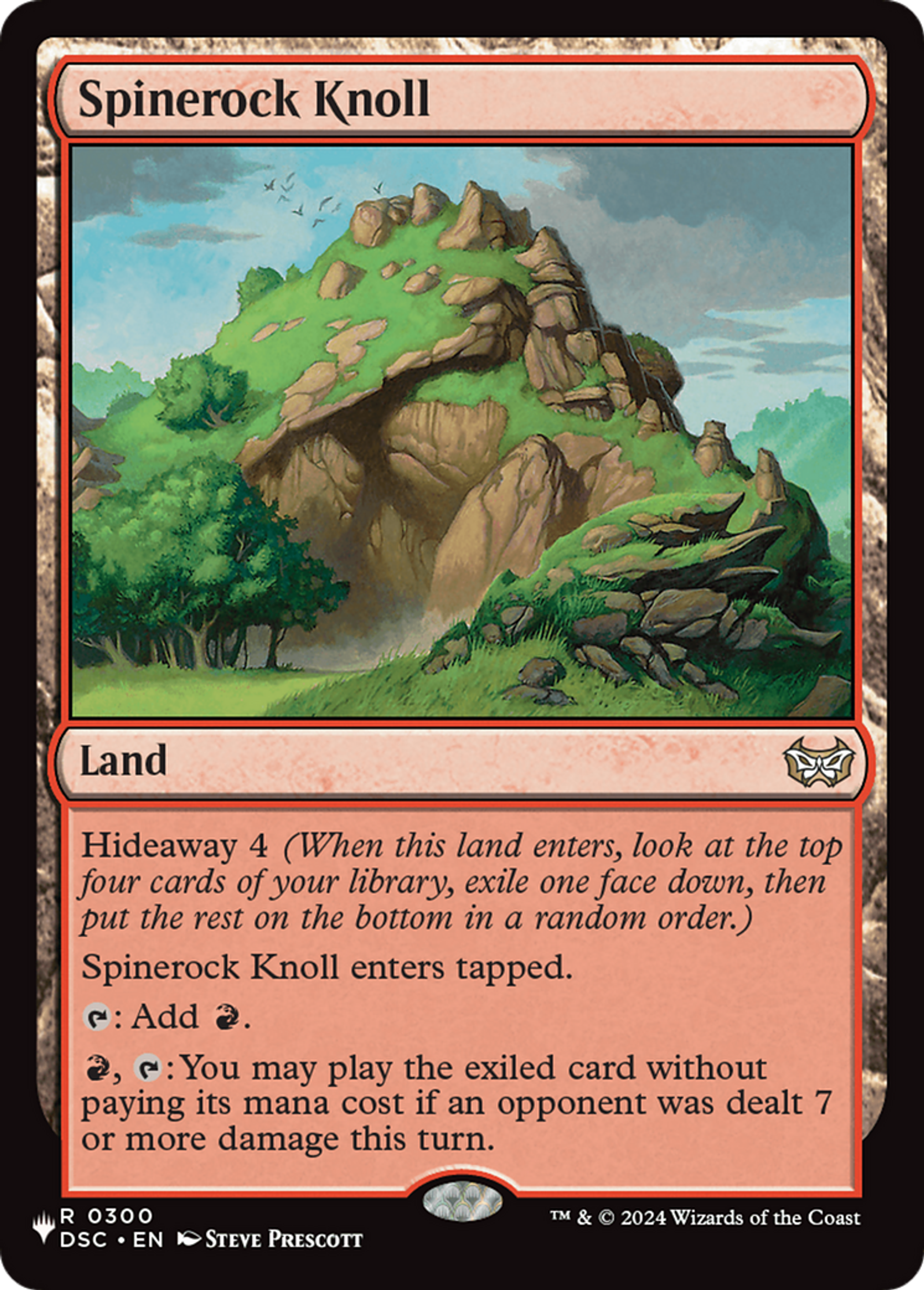 Spinerock Knoll — The List — Magic: The Gathering