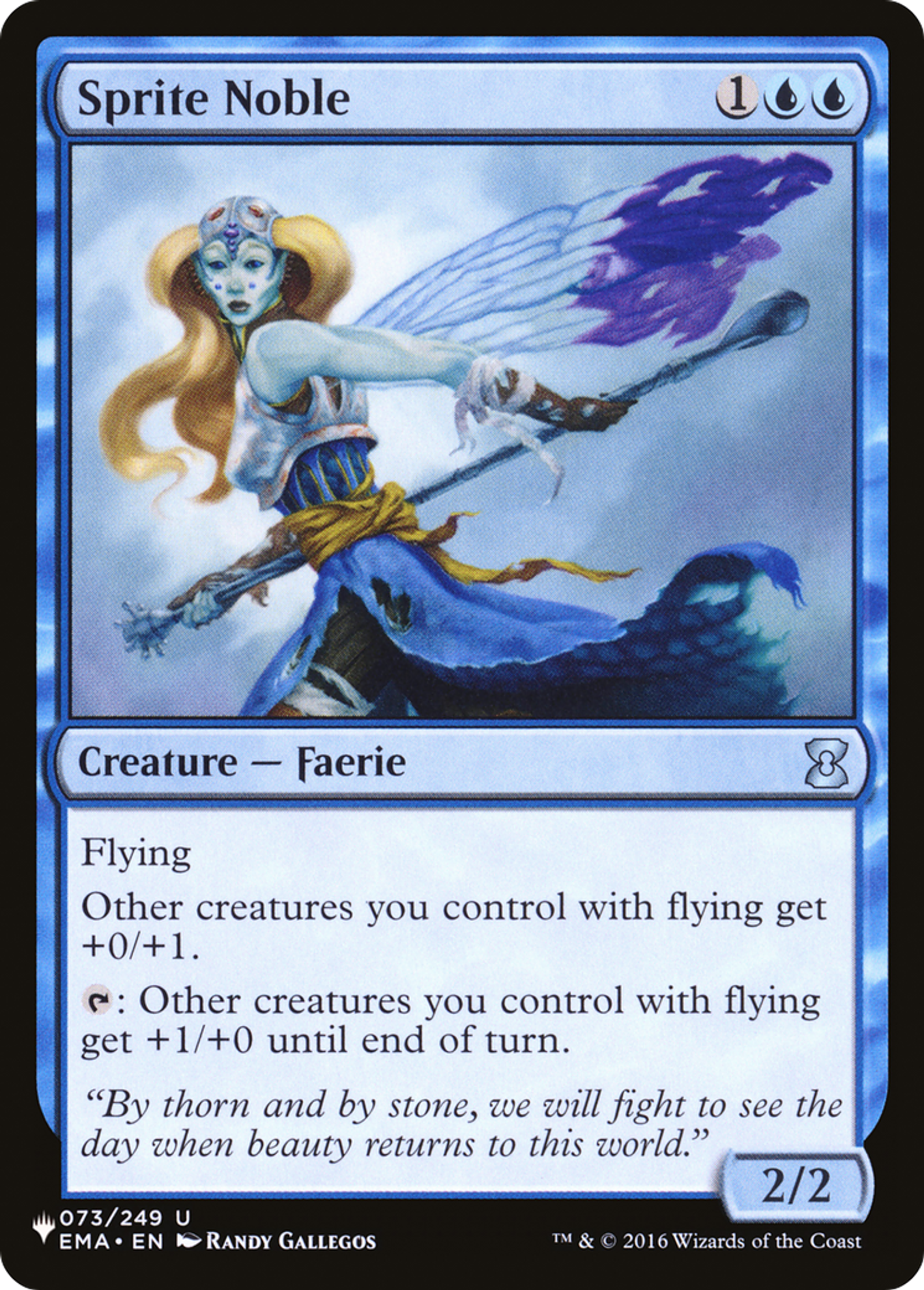 Sprite Noble — The List — Magic: The Gathering