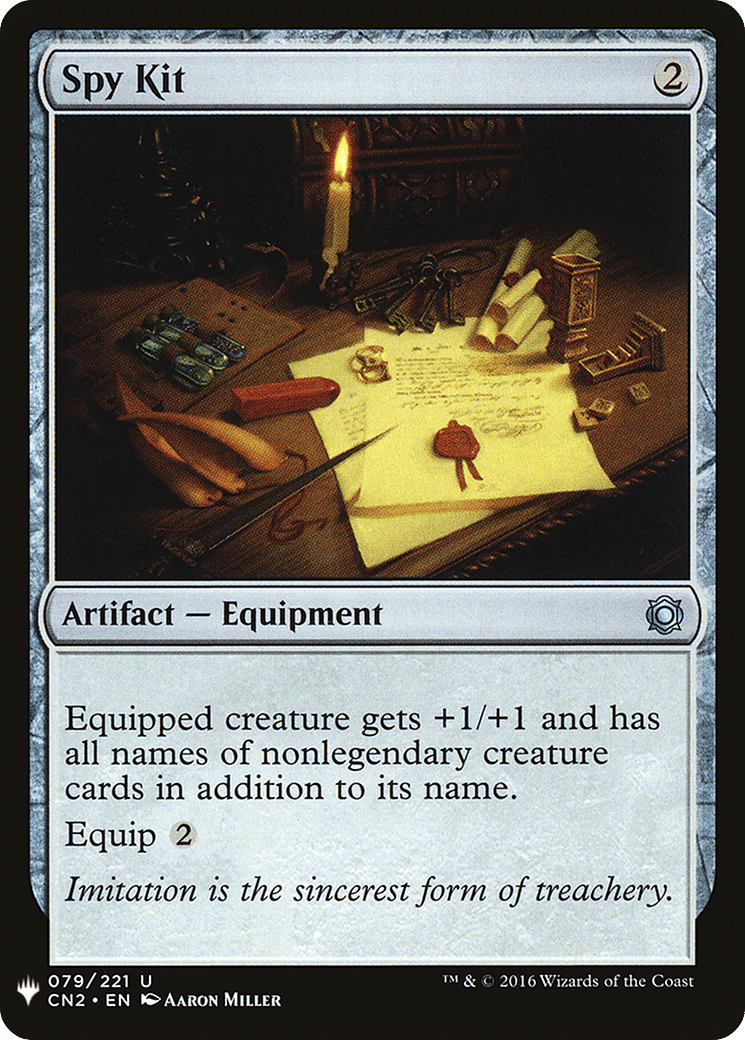 Spy Kit — The List — Magic: The Gathering