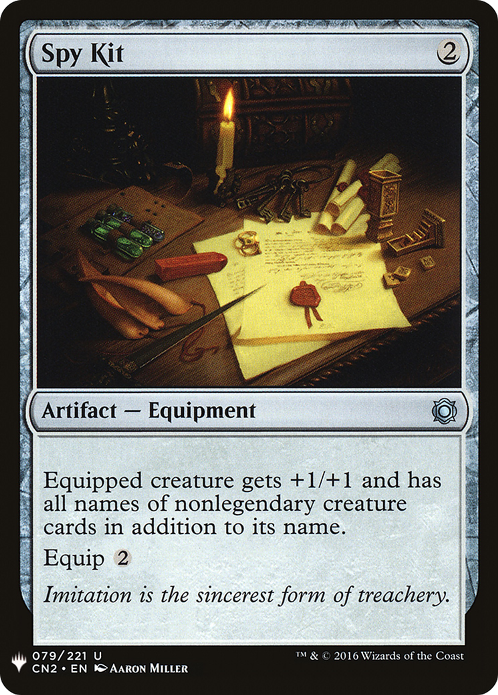 Spy Kit — The List — Magic: The Gathering