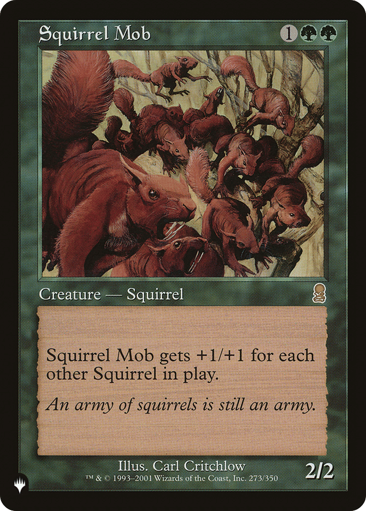 Squirrel Mob — The List — Magic: The Gathering