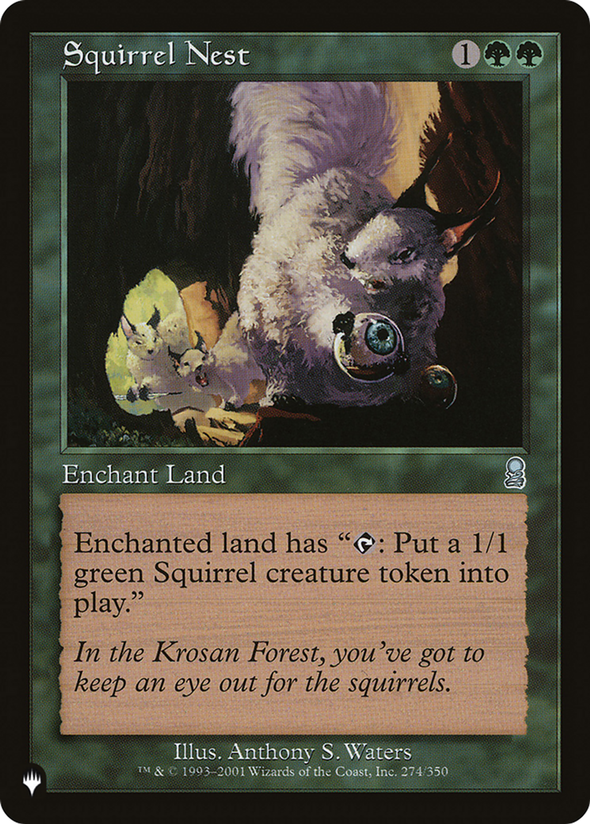 Squirrel Nest — The List — Magic: The Gathering