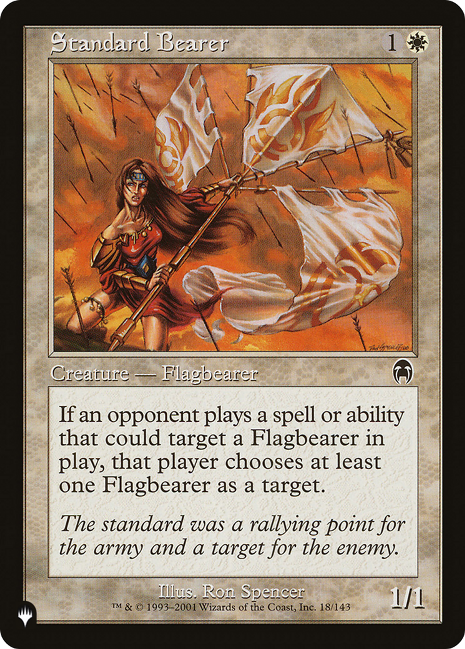 Porte-drapeau — The List — Magic: The Gathering