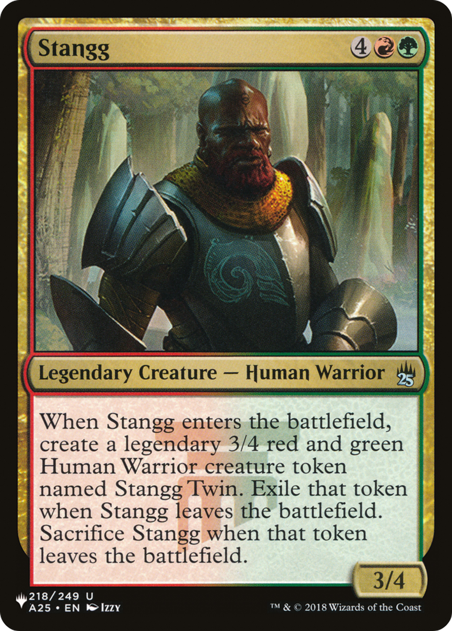 Stangg — The List — Magic: The Gathering