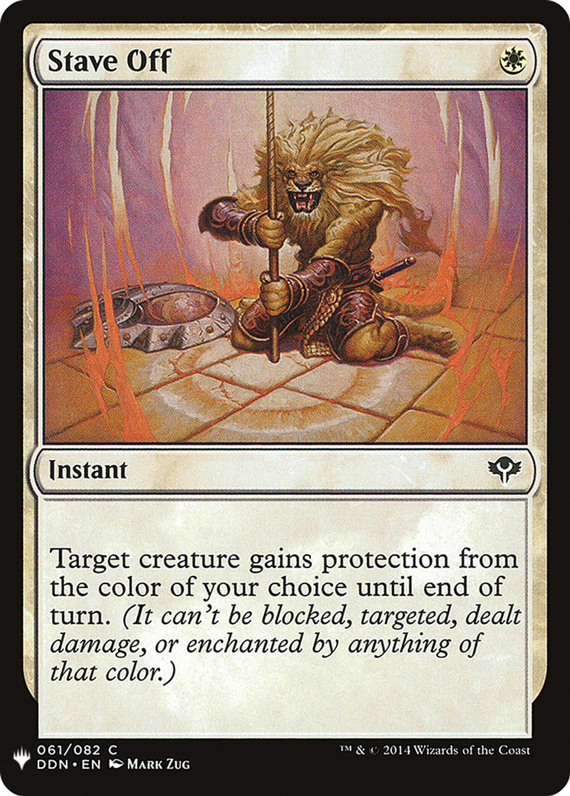Stave Off — The List — Magic: The Gathering