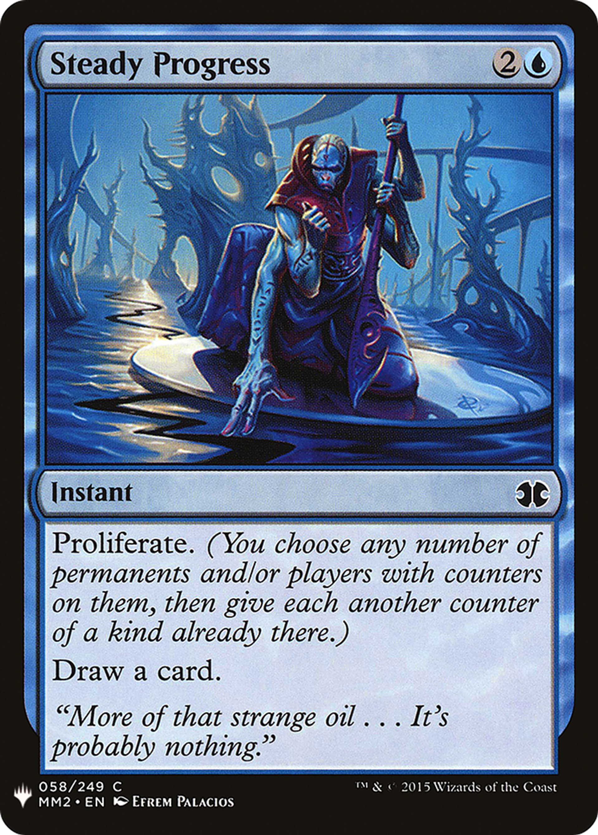 Steady Progress — The List — Magic: The Gathering