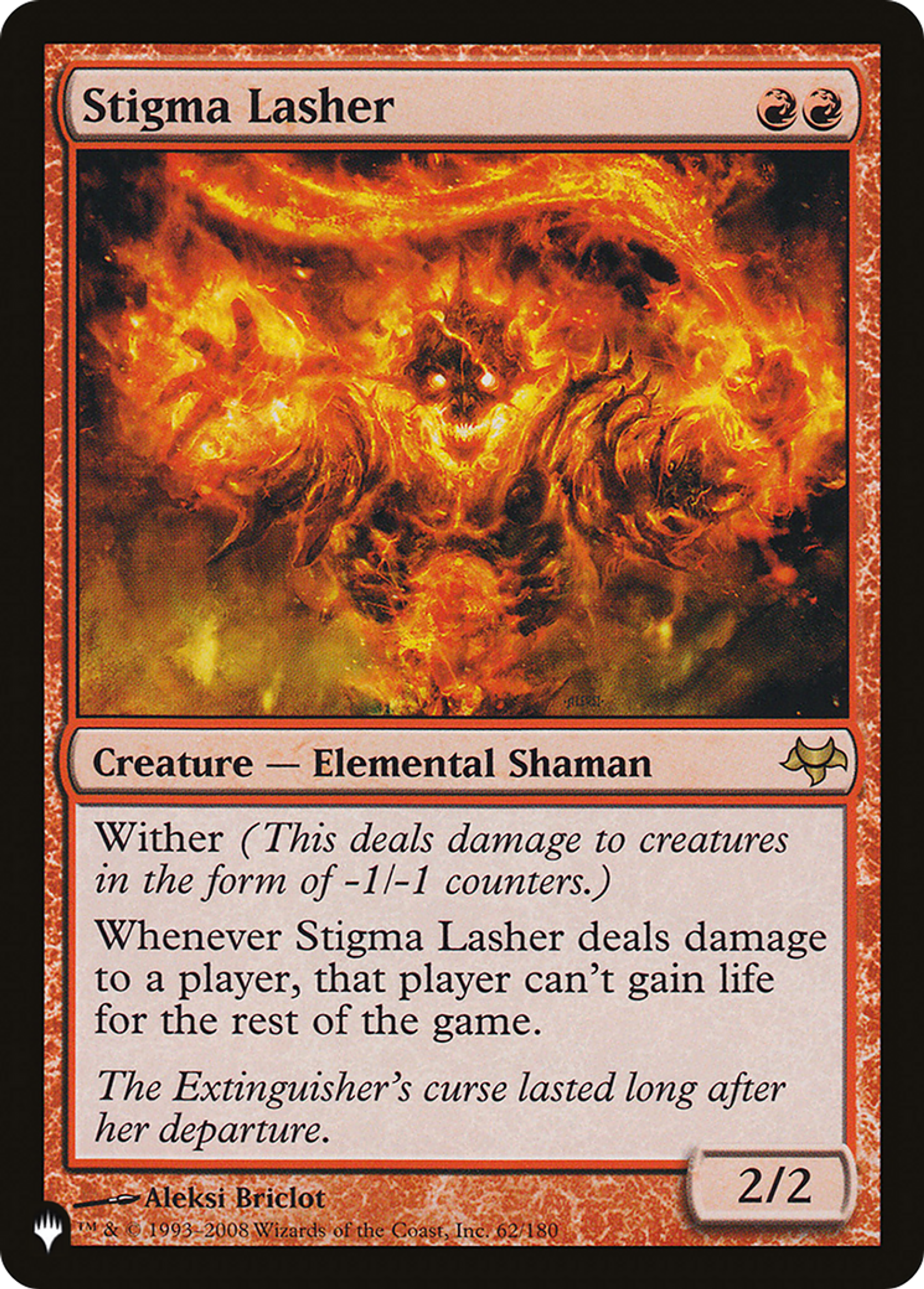Stigma Lasher — The List — Magic: The Gathering