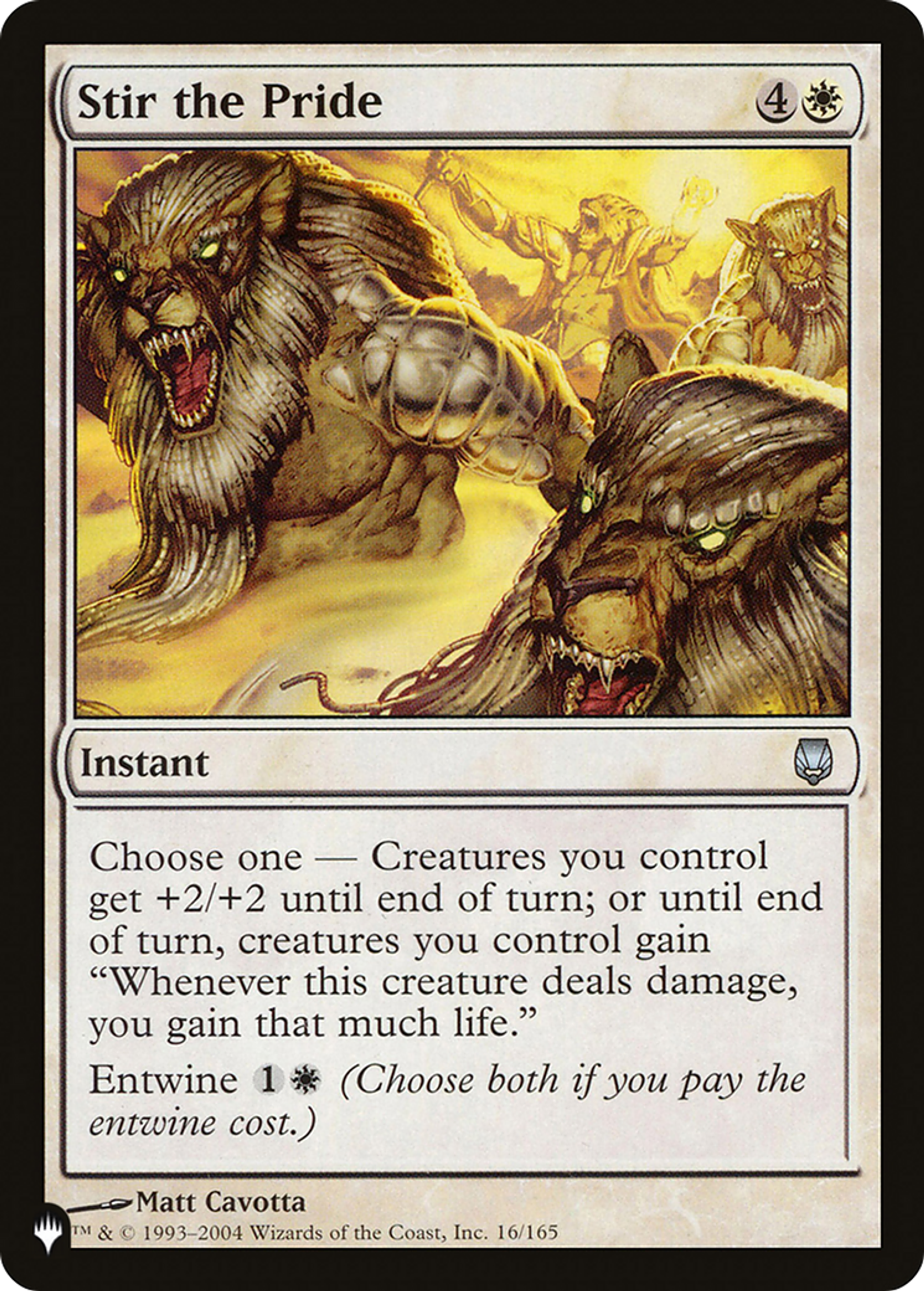 Stir the Pride — The List — Magic: The Gathering