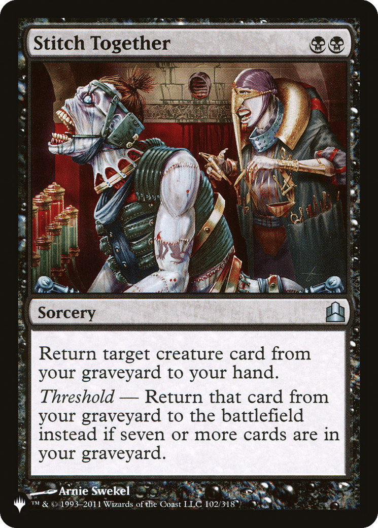 Stitch Together — The List — Magic: The Gathering