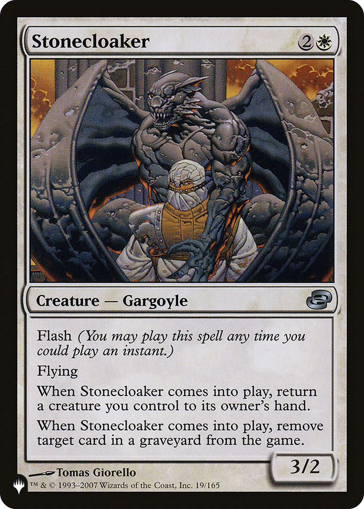 Stonecloaker — The List — Magic: The Gathering