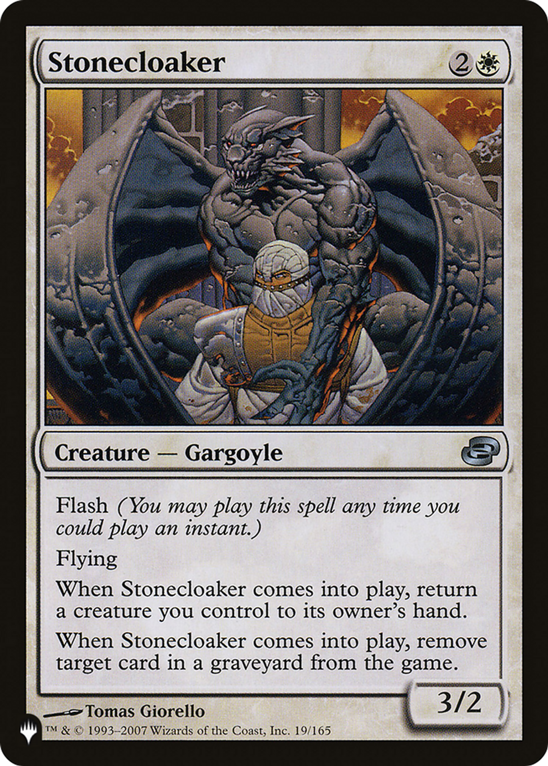 Enveloppeur de pierre — The List — Magic: The Gathering