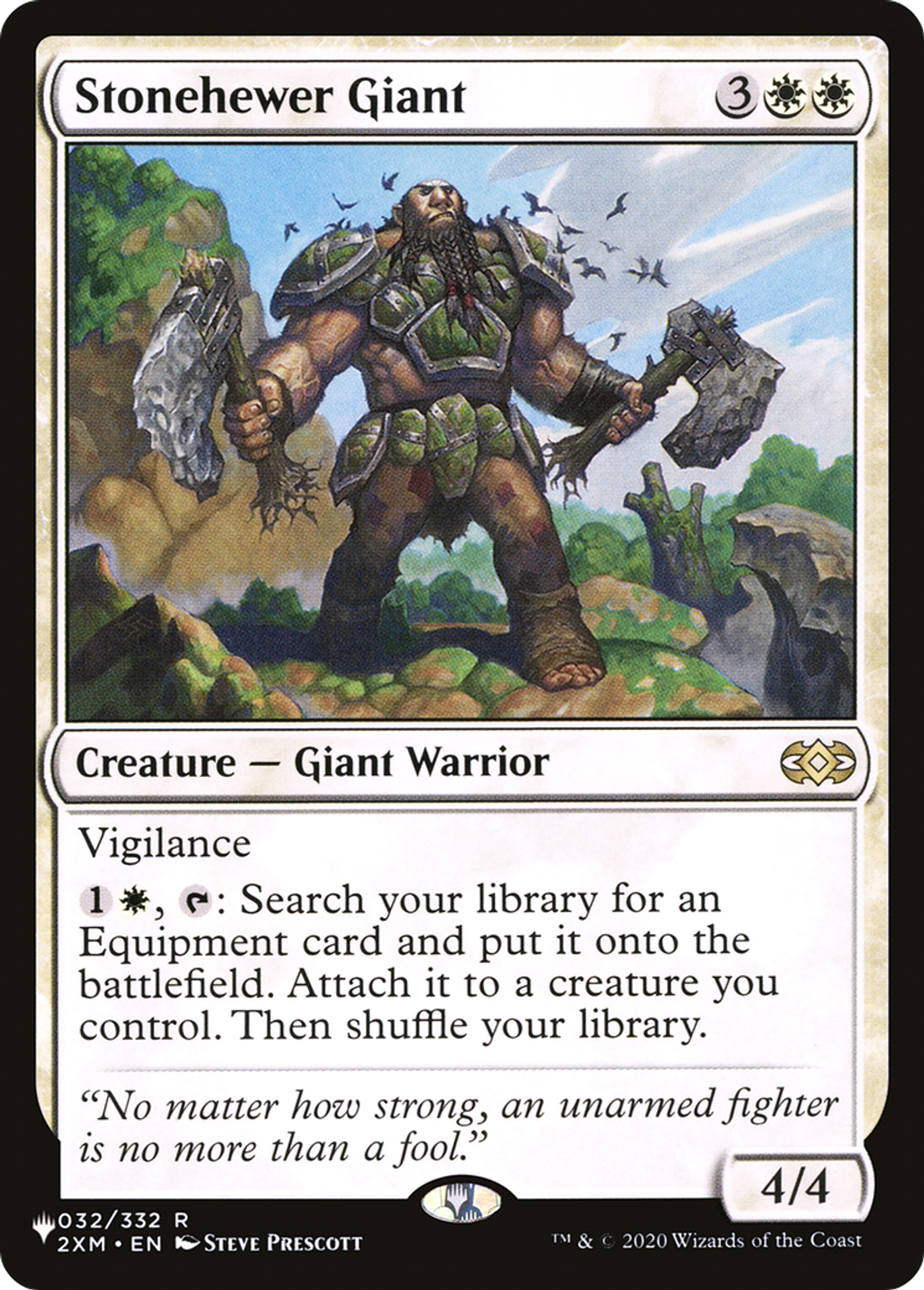 Géant tailleur de pierre — The List — Magic: The Gathering