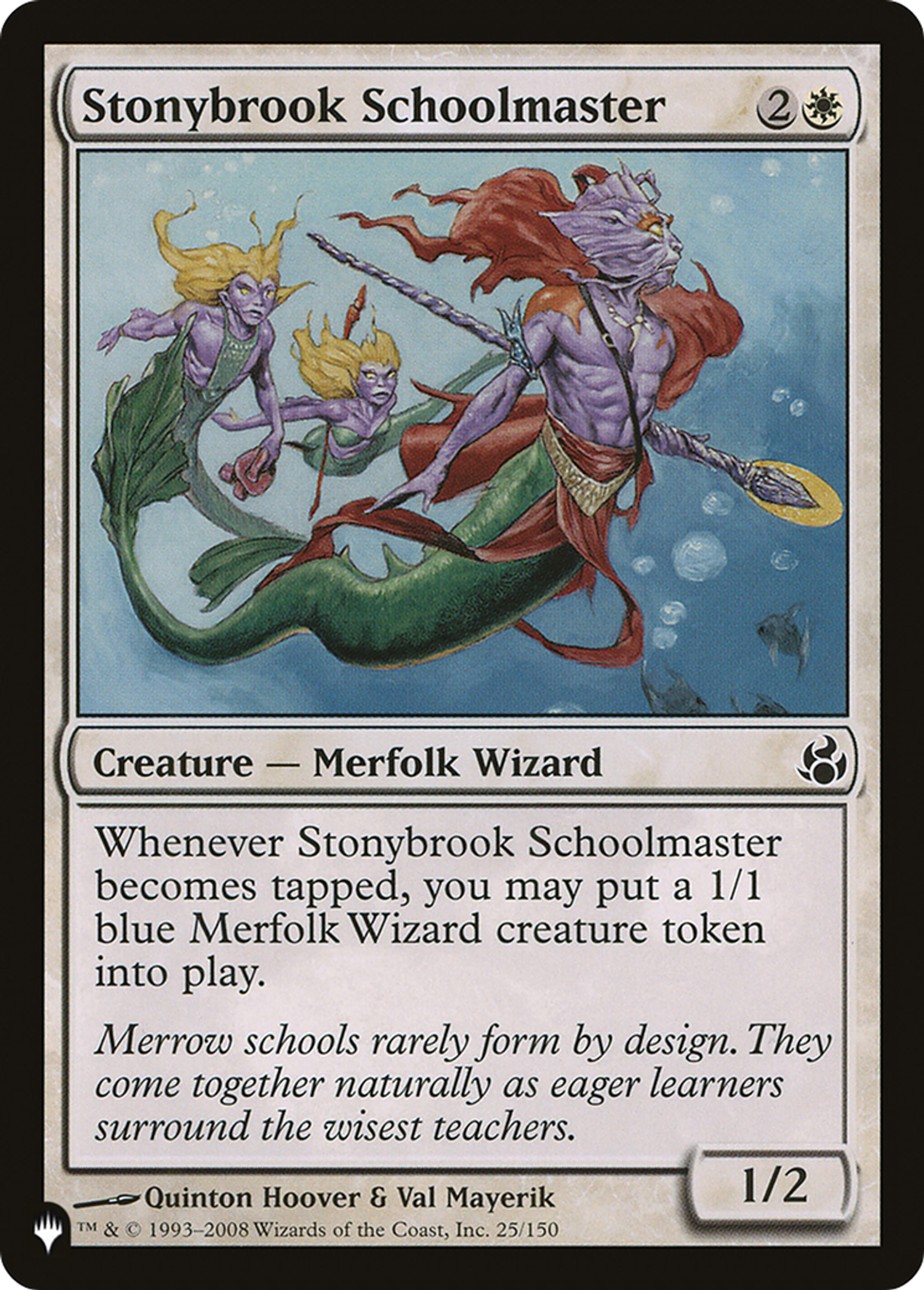 Stonybrook Schoolmaster — The List — Magic: The Gathering