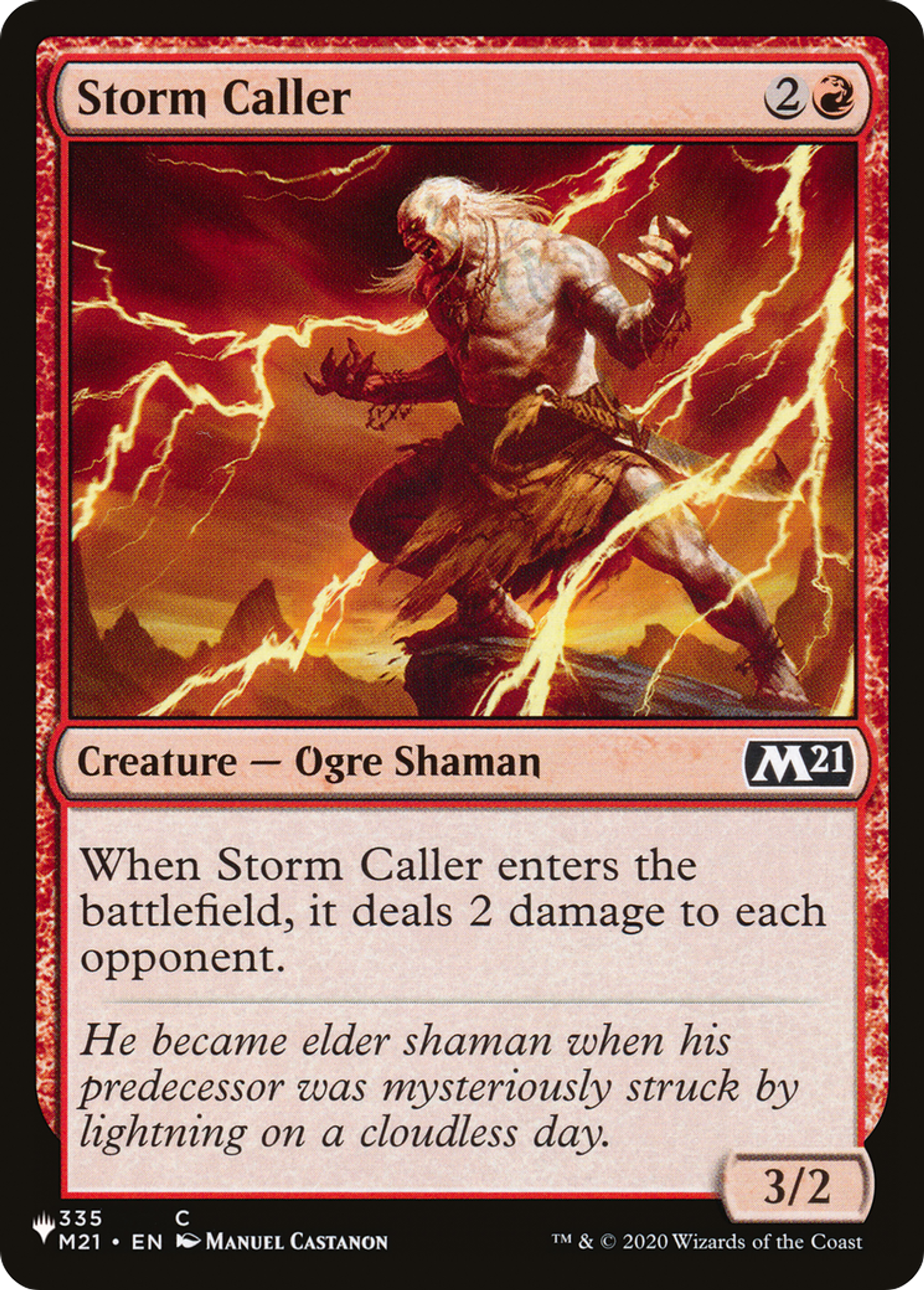 Storm Caller — The List — Magic: The Gathering