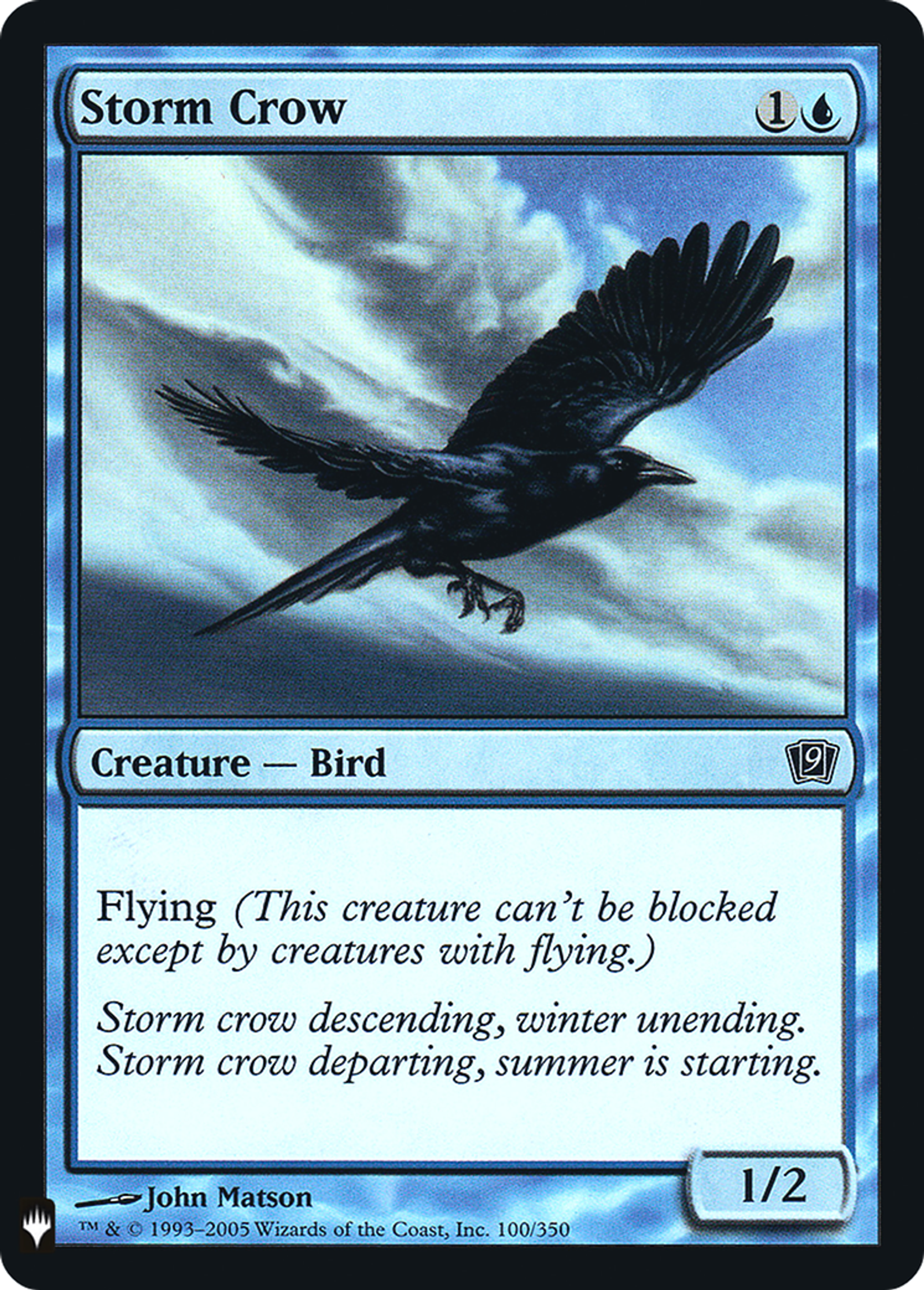 Storm Crow — The List — Magic: The Gathering
