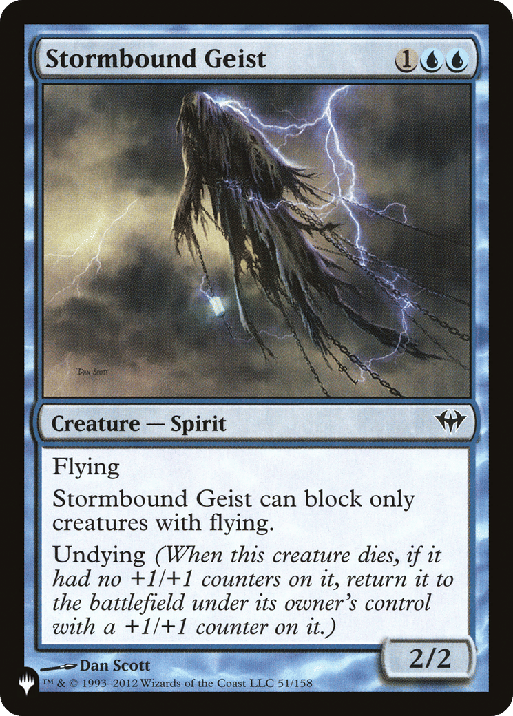 Stormbound Geist — The List — Magic: The Gathering
