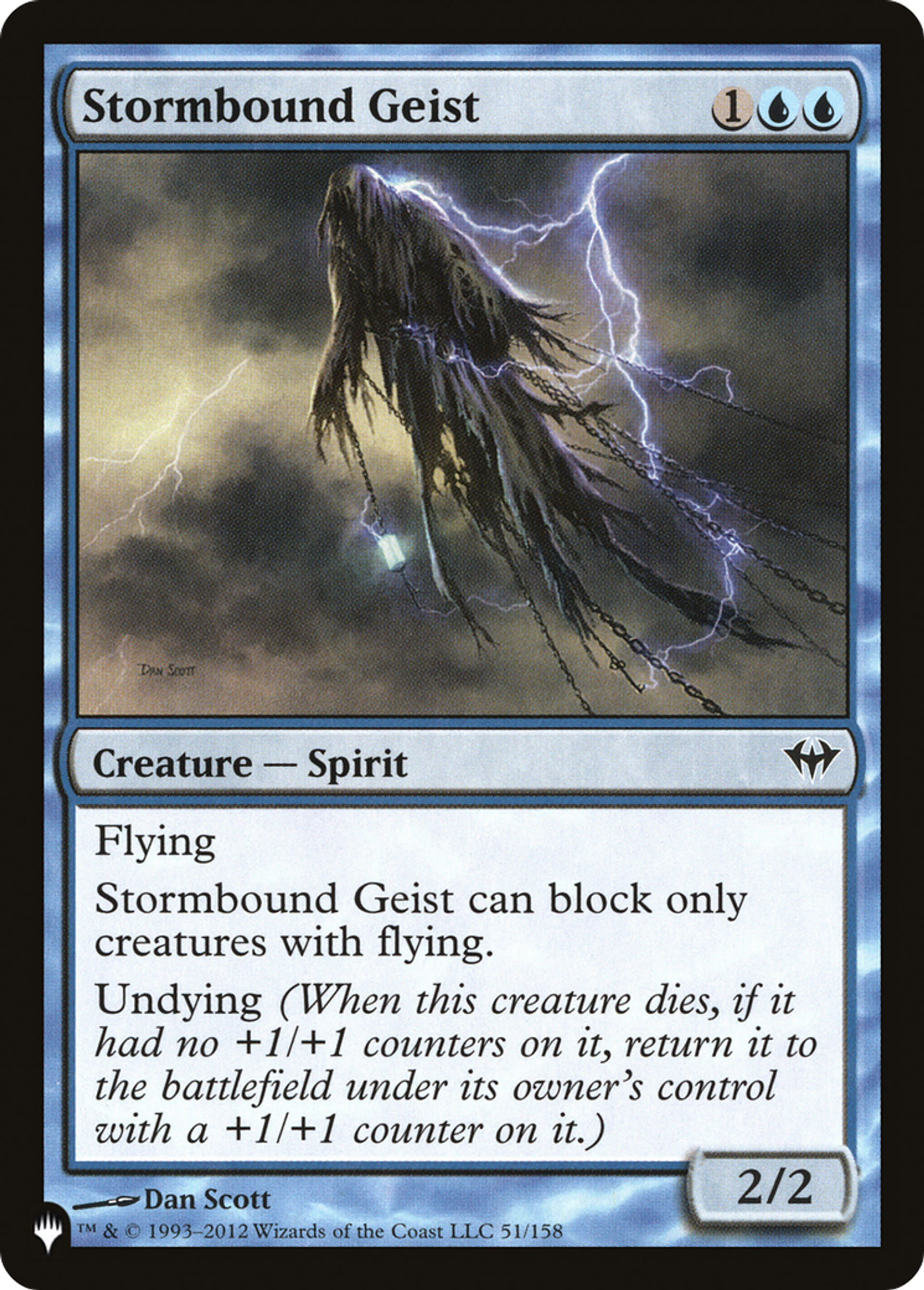 Stormbound Geist — The List — Magic: The Gathering