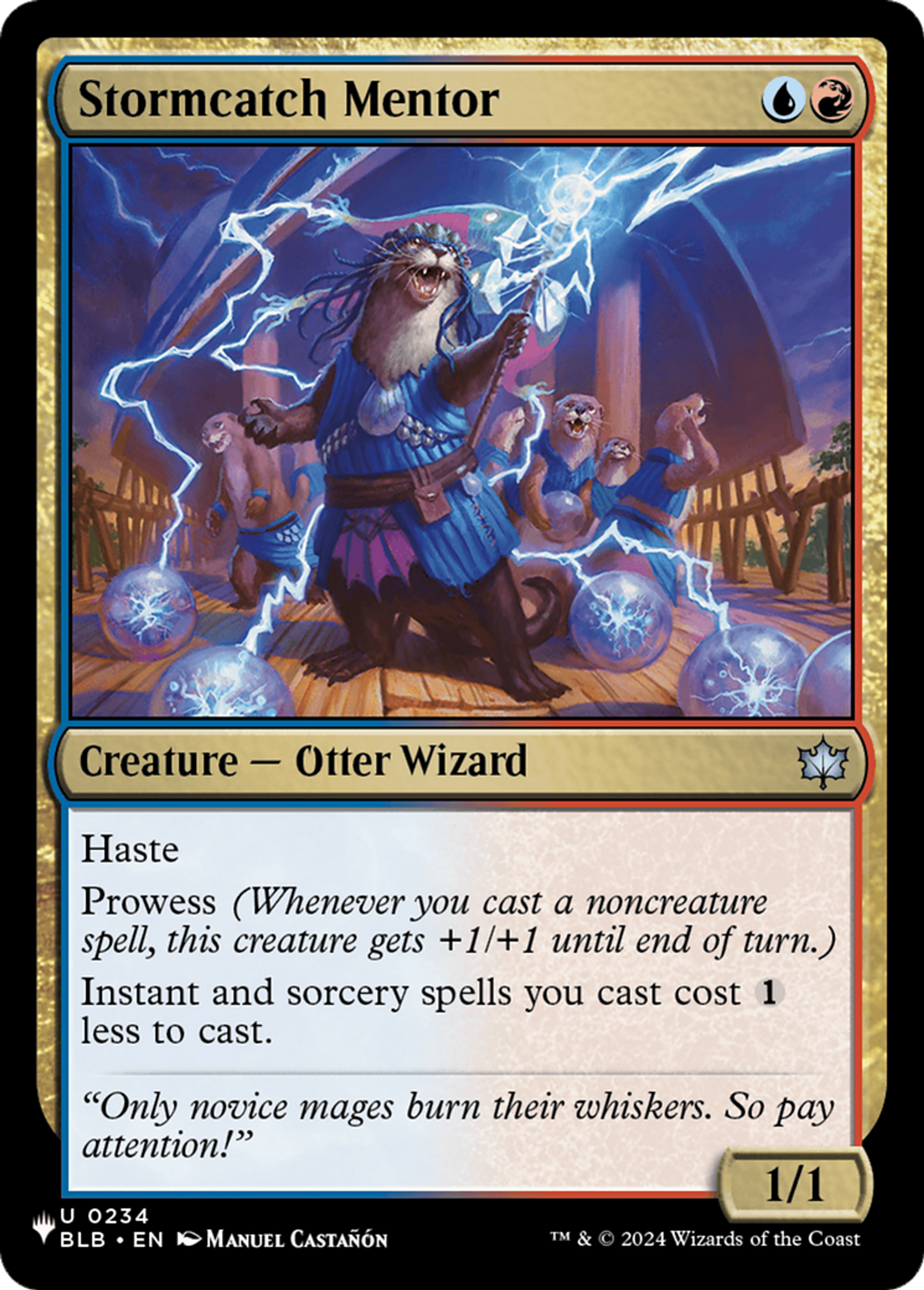 Stormcatch Mentor — The List — Magic: The Gathering