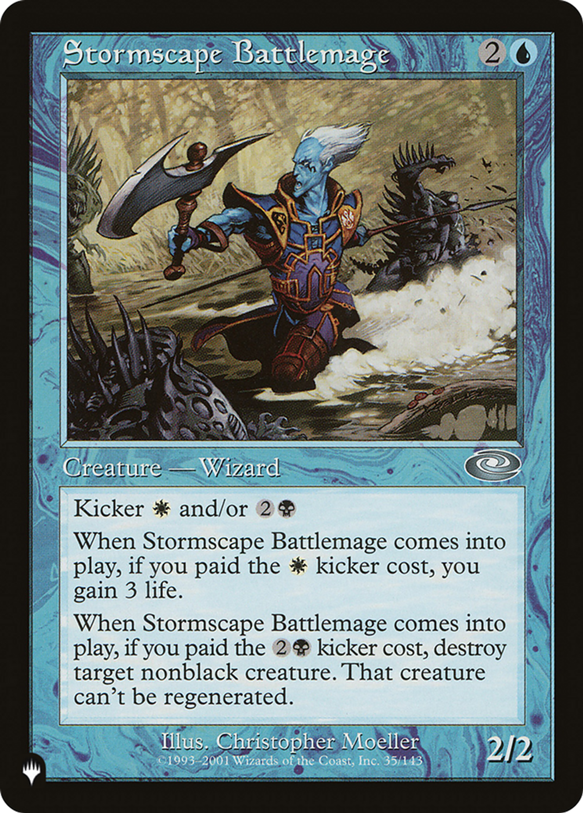 Stormscape Battlemage — The List — Magic: The Gathering