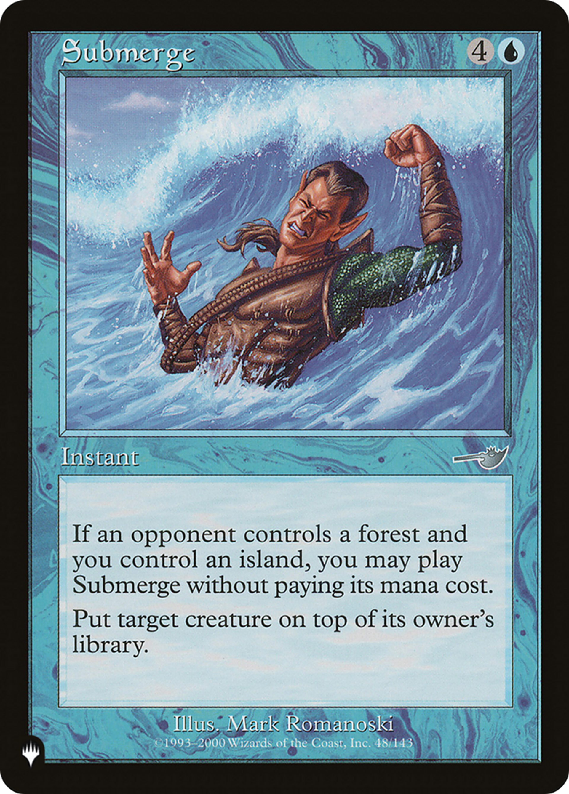 Submerge — The List — Magic: The Gathering