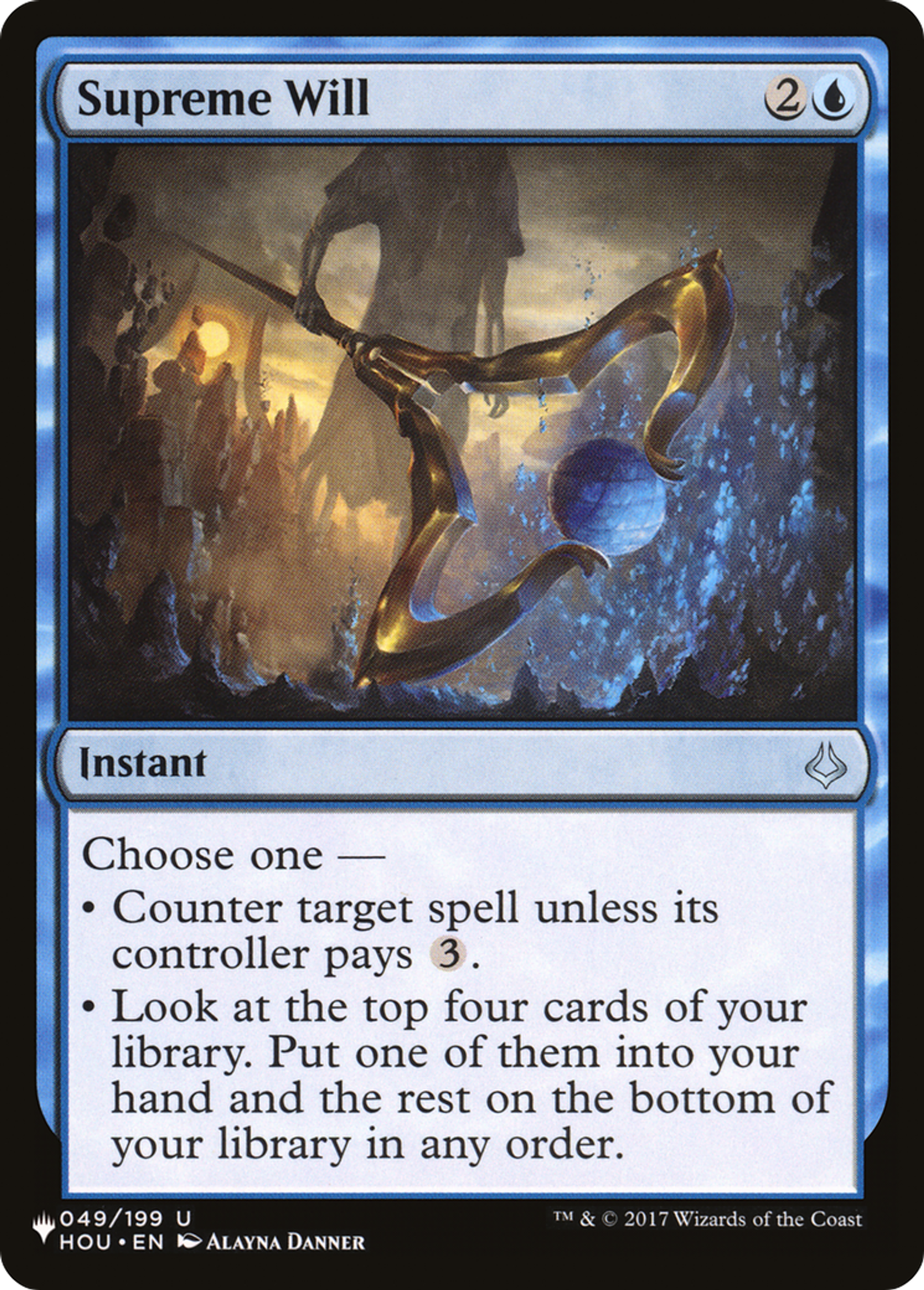 Supreme Will — The List — Magic: The Gathering