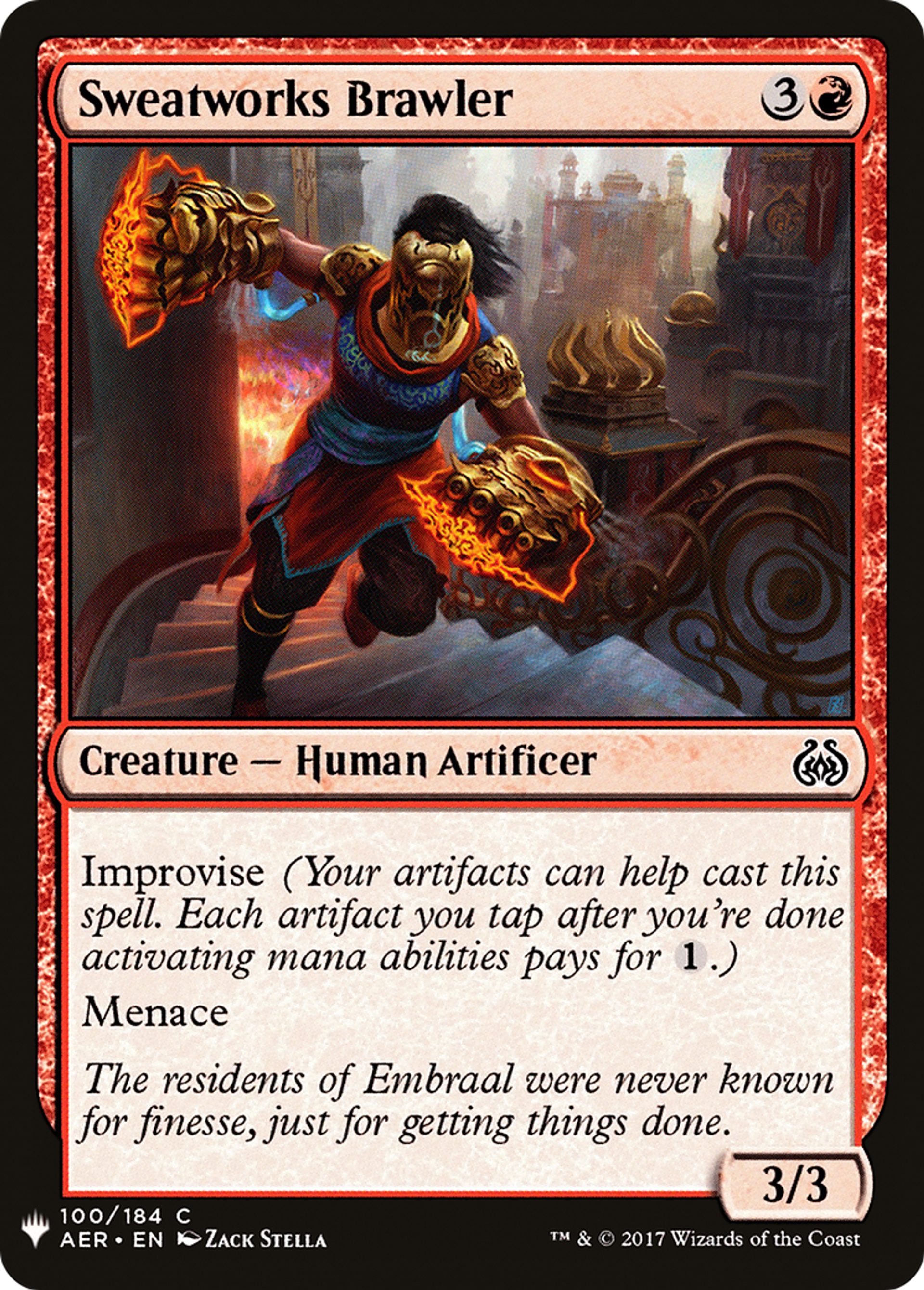 Bagarreuse de la ferronnerie clandestine — The List — Magic: The Gathering