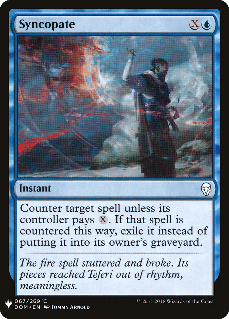 Syncopate — The List — Magic: The Gathering