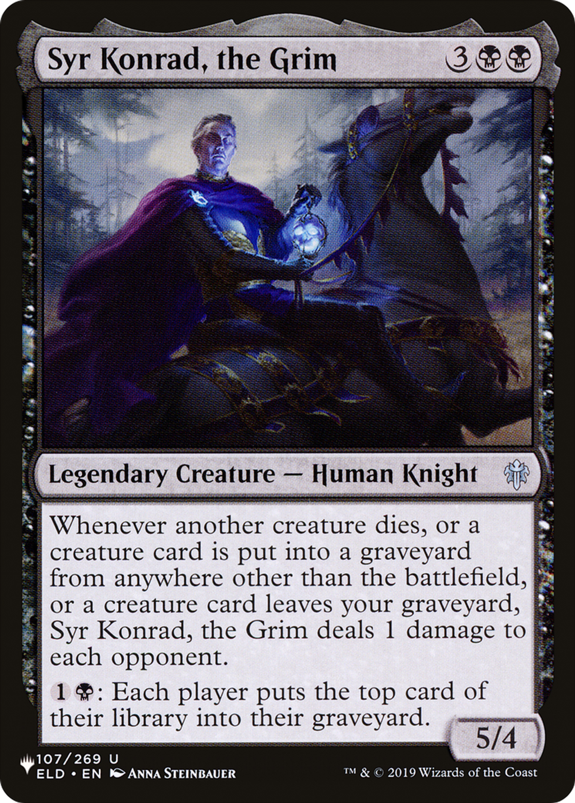 Syr Konrad, the Grim — The List — Magic: The Gathering