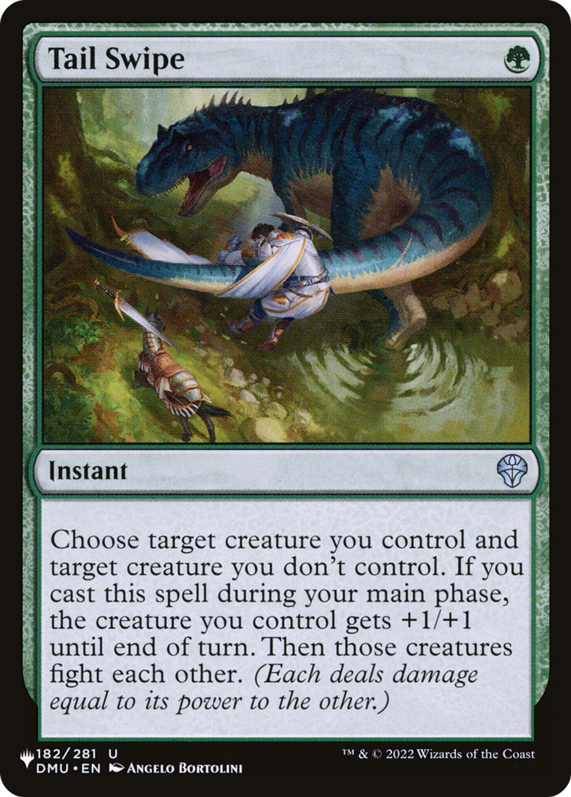 Tail Swipe — The List — Magic: The Gathering