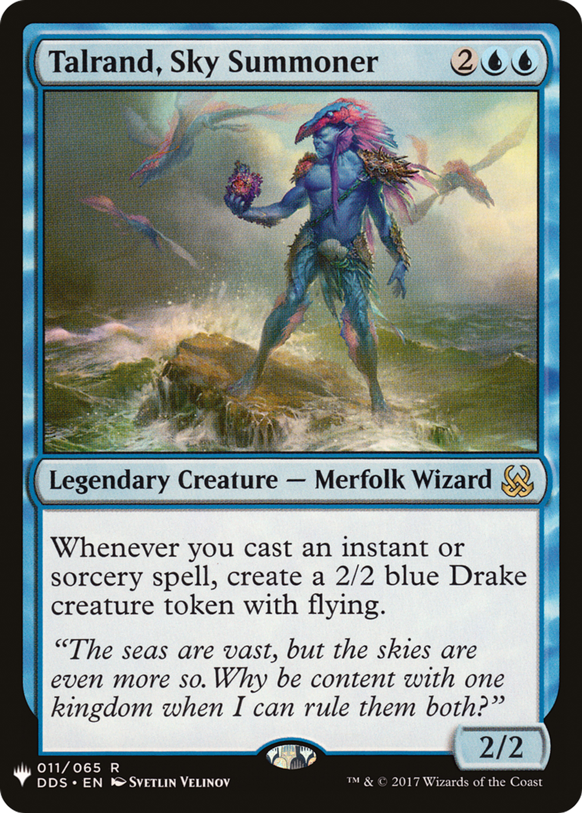 Talrand, Sky Summoner — The List — Magic: The Gathering