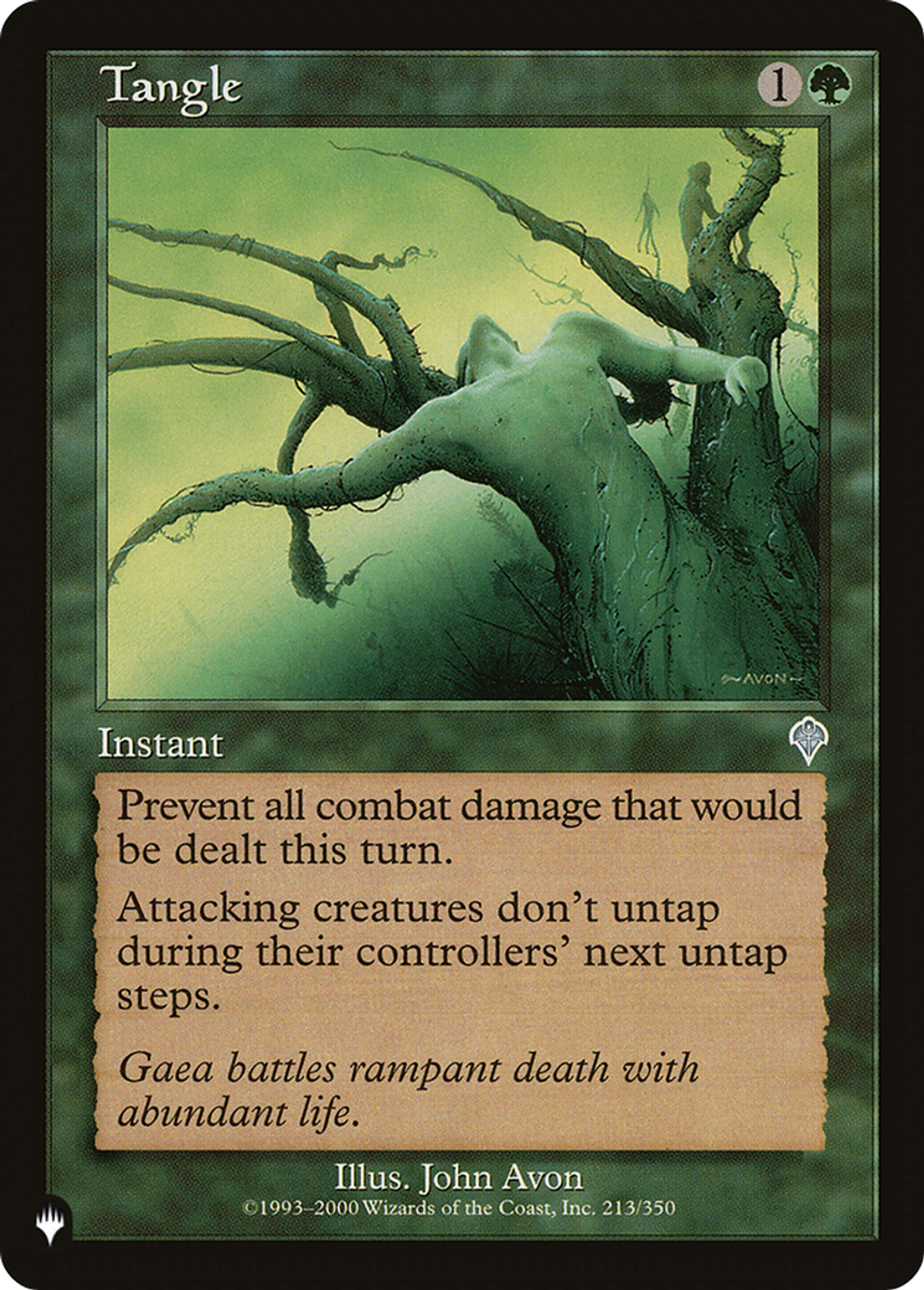 Tangle — The List — Magic: The Gathering