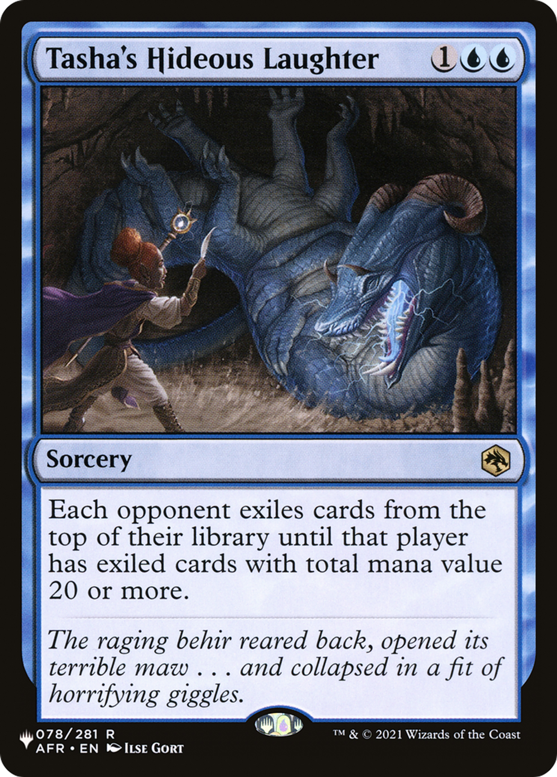 Fou rire de Tasha — The List — Magic: The Gathering