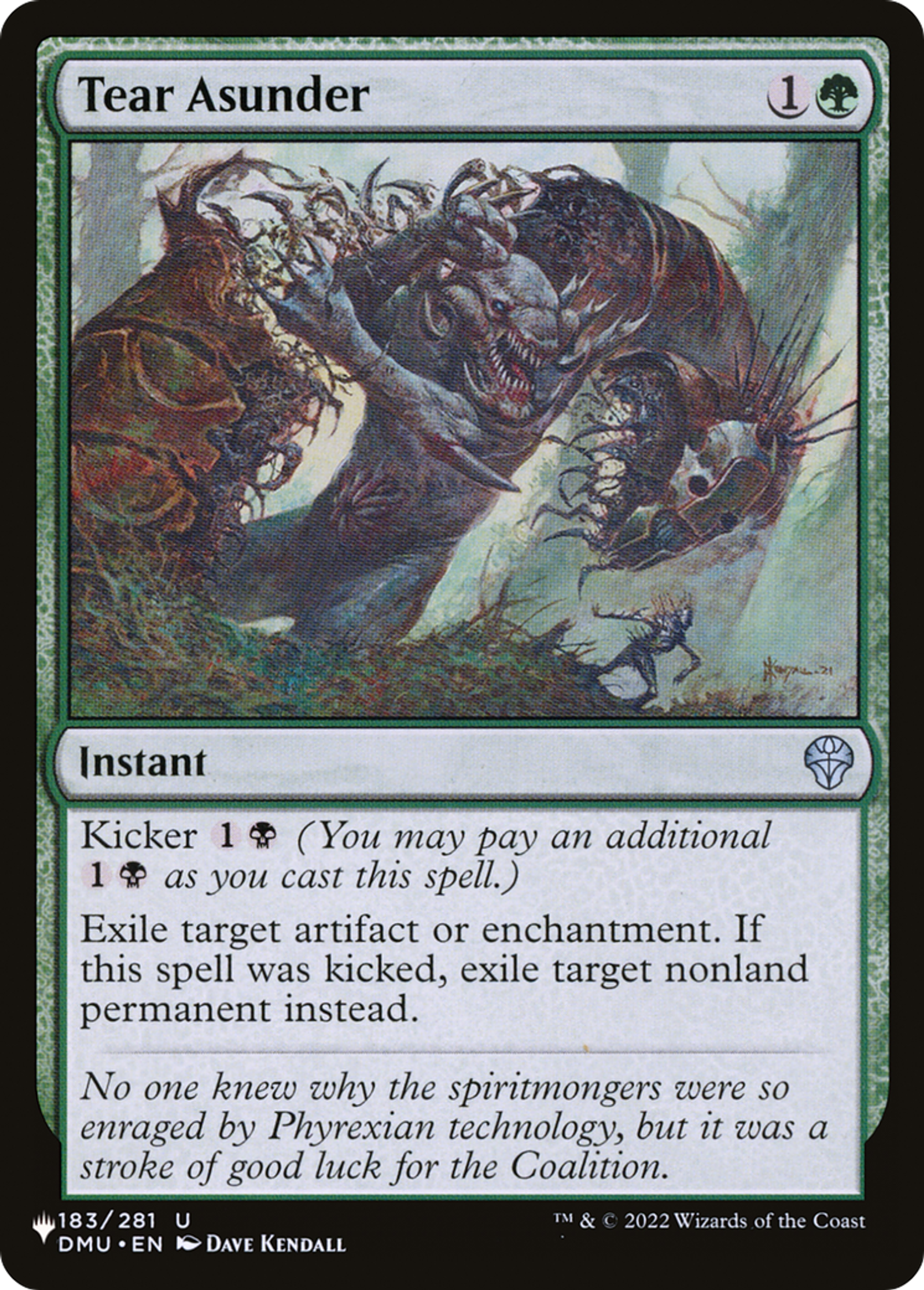 Tear Asunder — The List — Magic: The Gathering