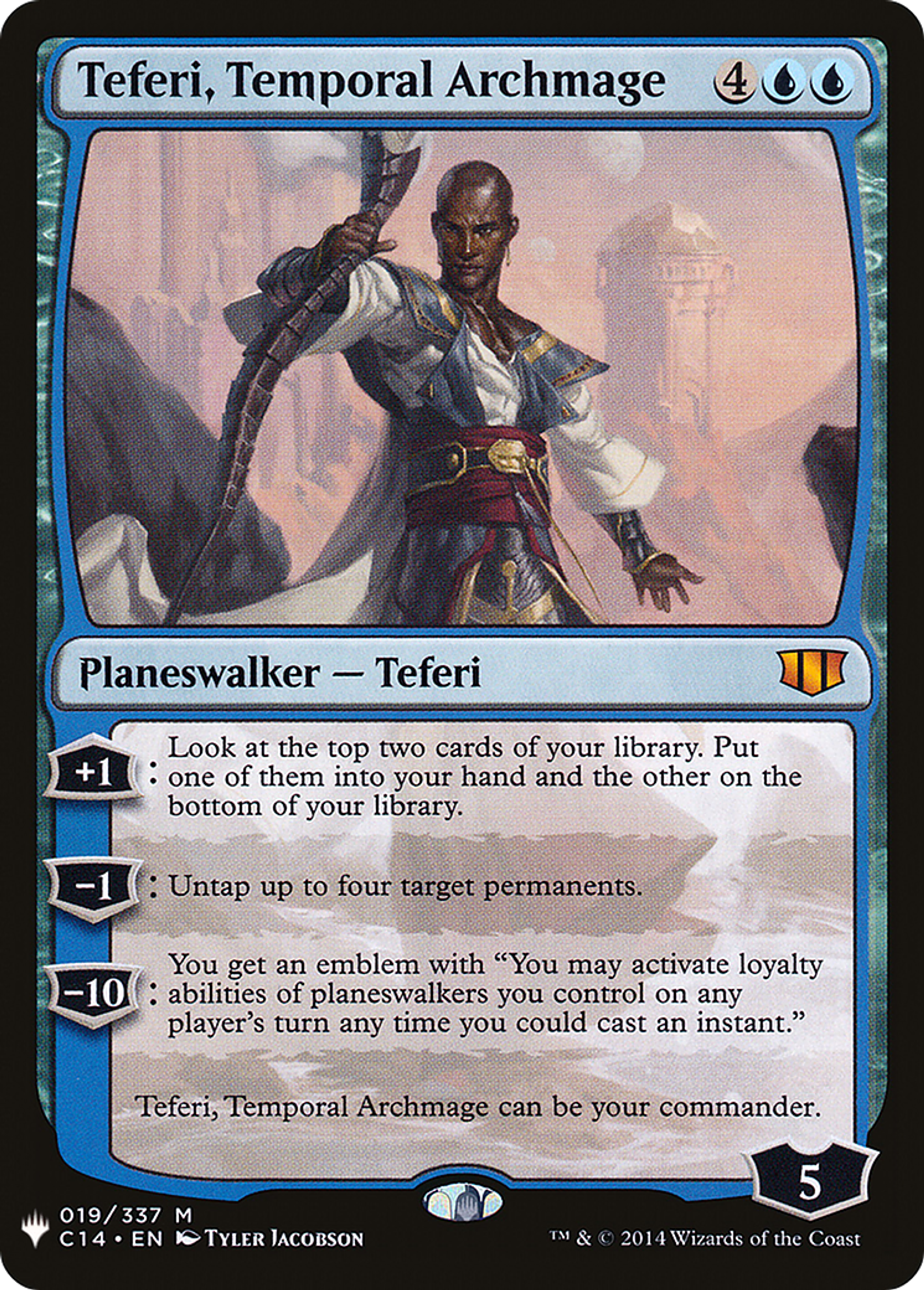 Téfeiri, archimage temporel — The List — Magic: The Gathering