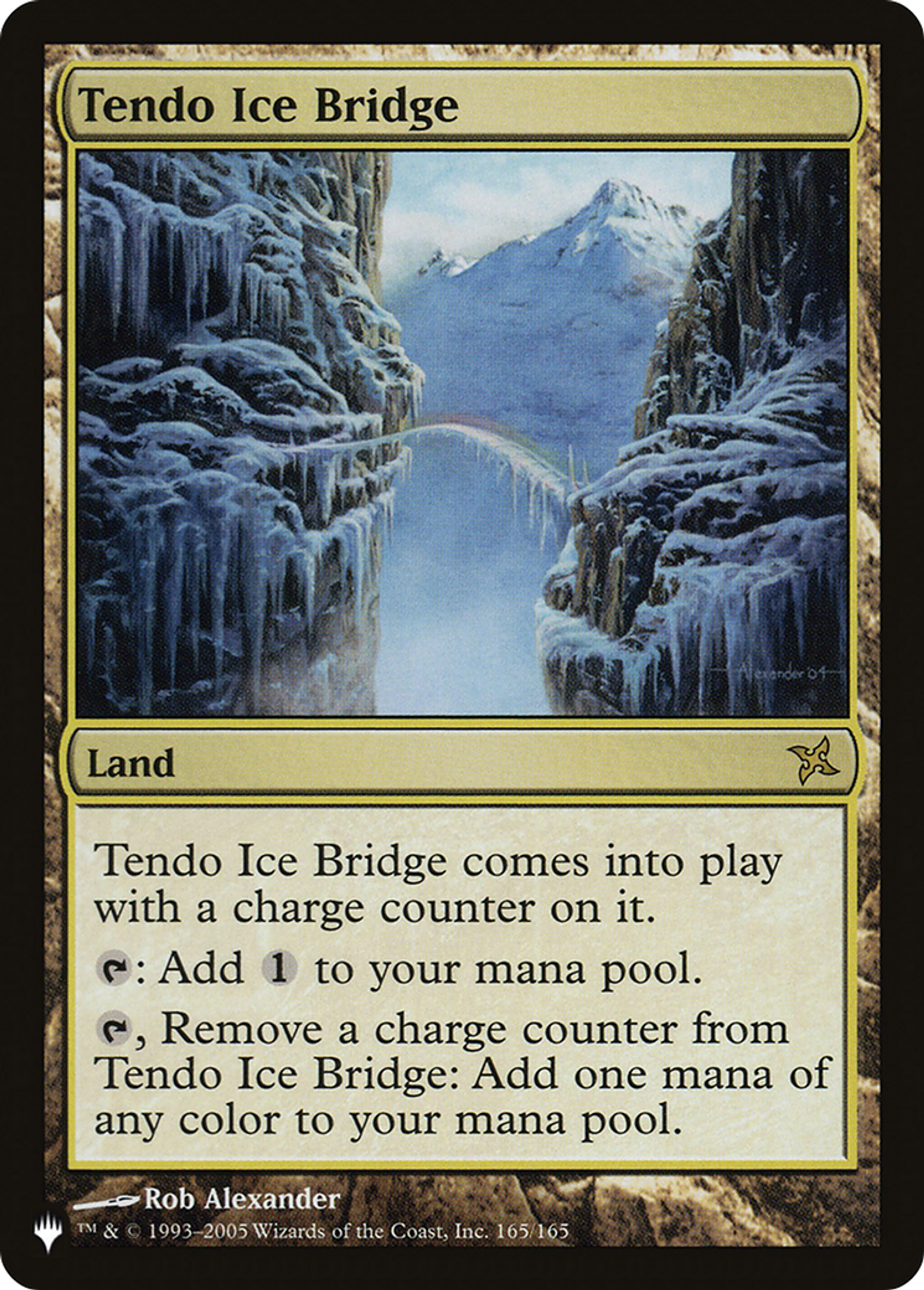 Pont de glace de Tendo — The List — Magic: The Gathering
