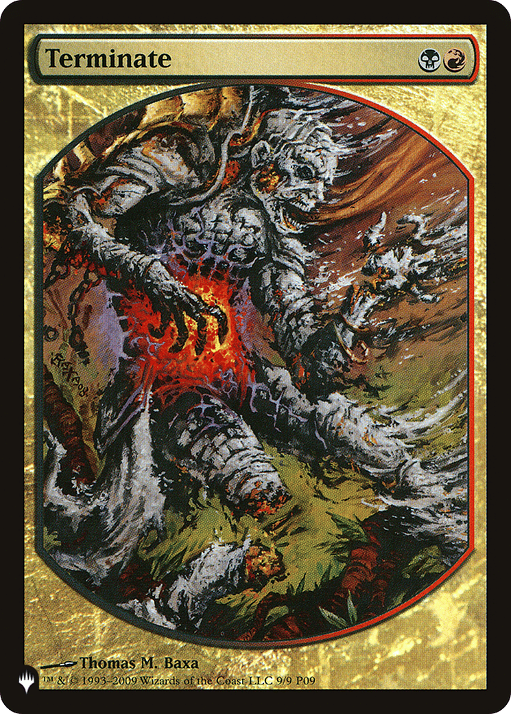 Terminate — The List — Magic: The Gathering