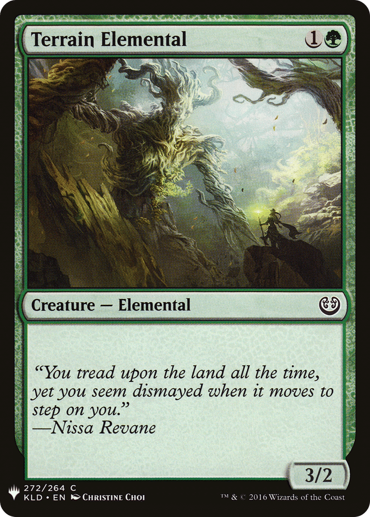 Terrain Elemental — The List — Magic: The Gathering
