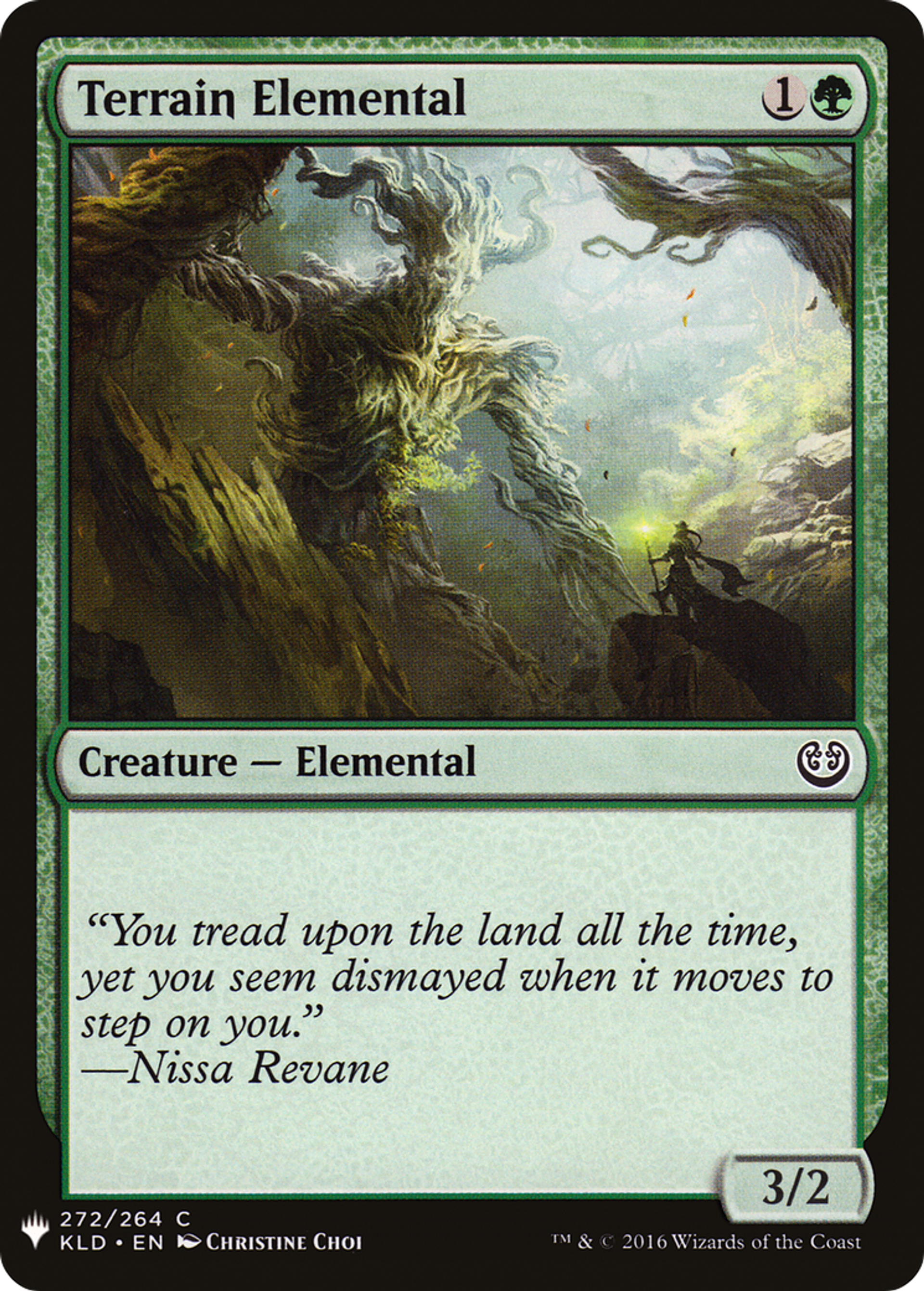 Terrain Elemental — The List — Magic: The Gathering